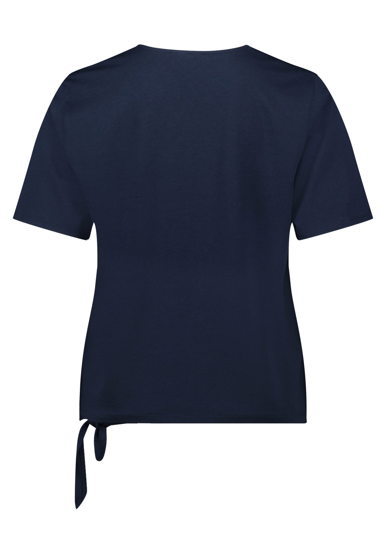 Betty Barclay Kurzarmshirt Damen mit Schleifenknoten (1-tlg)