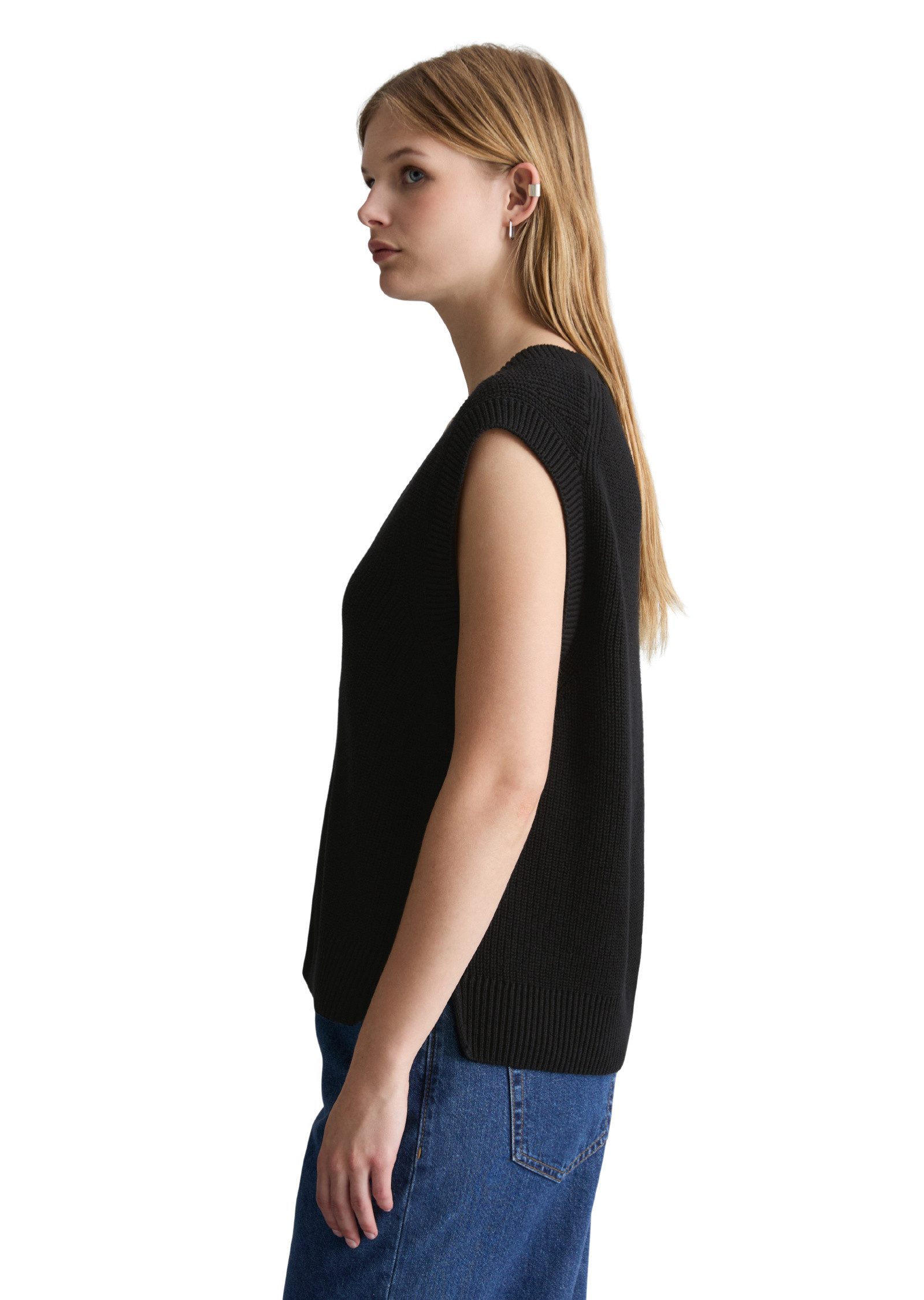 Marc O'Polo DENIM Strickpullover aus reiner Bio-Baumwolle
