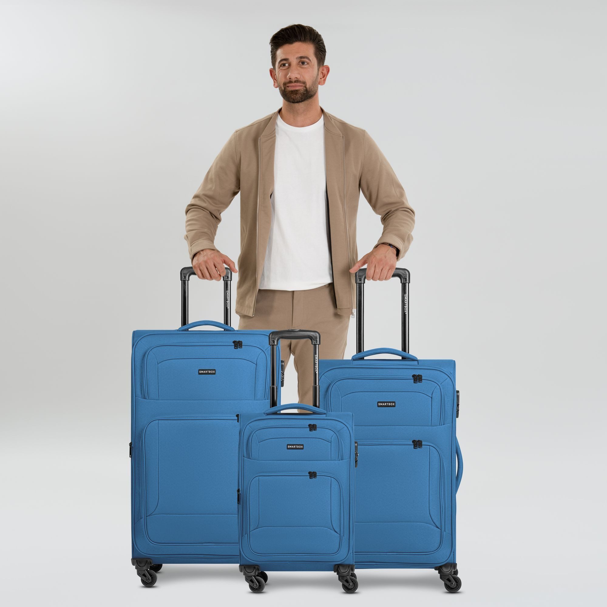 Smartbox Trolleyset Edition 04, 4 Rollen, (3-teilig, 3 tlg), Polyester günstig online kaufen