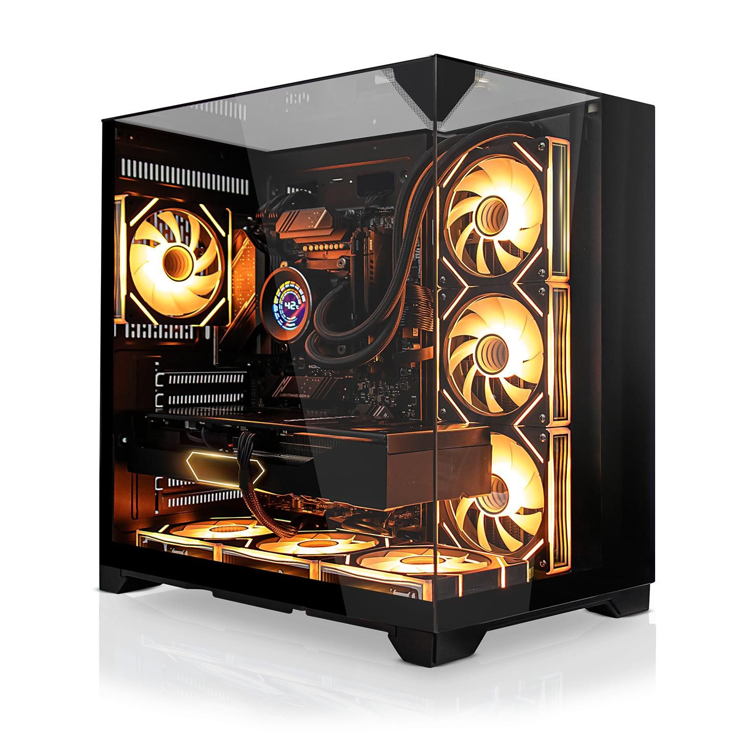 SYSTEMTREFF Intel Core i9-14900K mit Nvidia GeForce RTX 5070 12GB Gaming-PC (Intel 14900K 14900K, Nvidia GeForce RTX 5070, 32 GB RAM, 2000 GB SSD, Wasserkühlung)