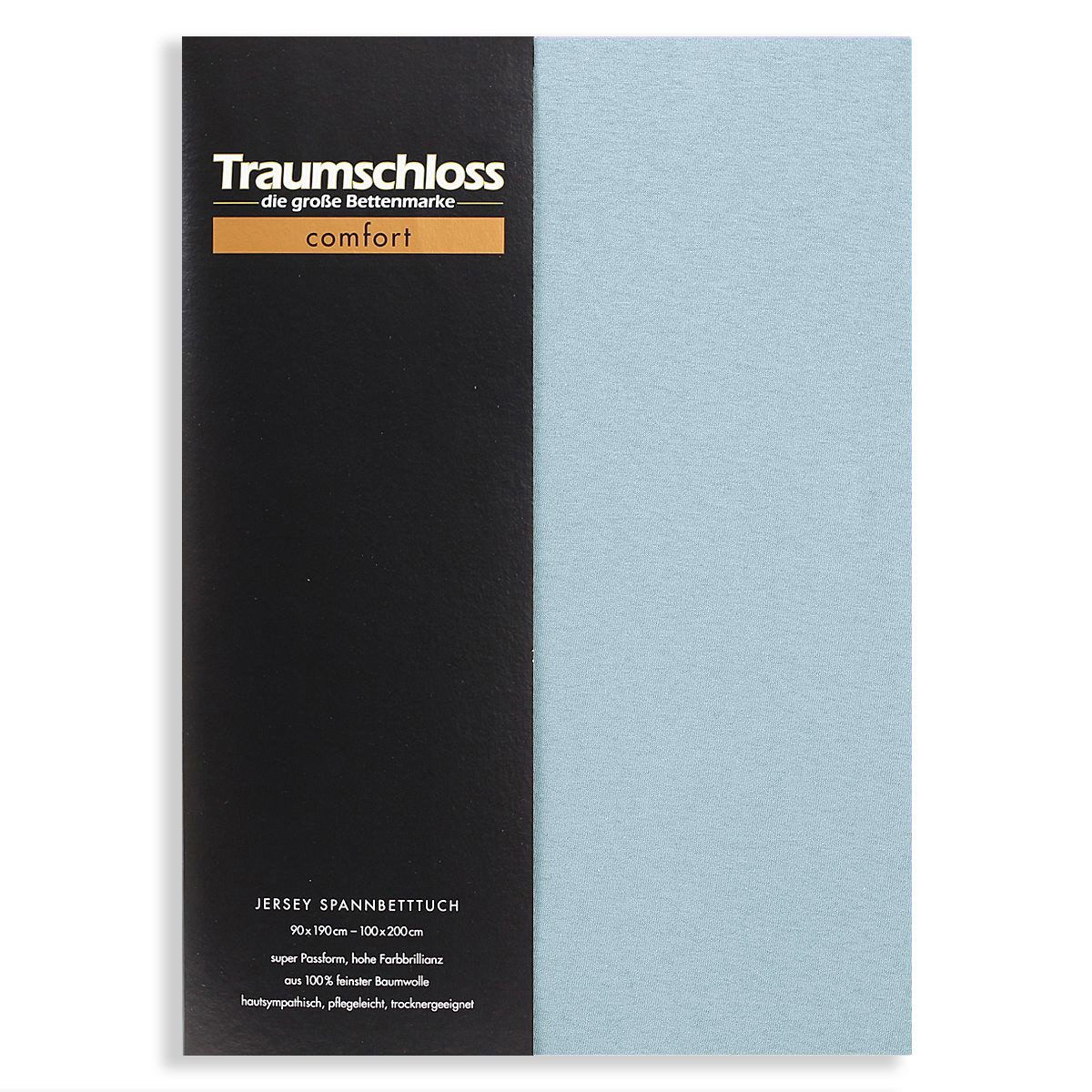 Traumschloss Spannbettlaken Comfort, Jersey, Gummizug: rundum, (1 Stück), 1 günstig online kaufen