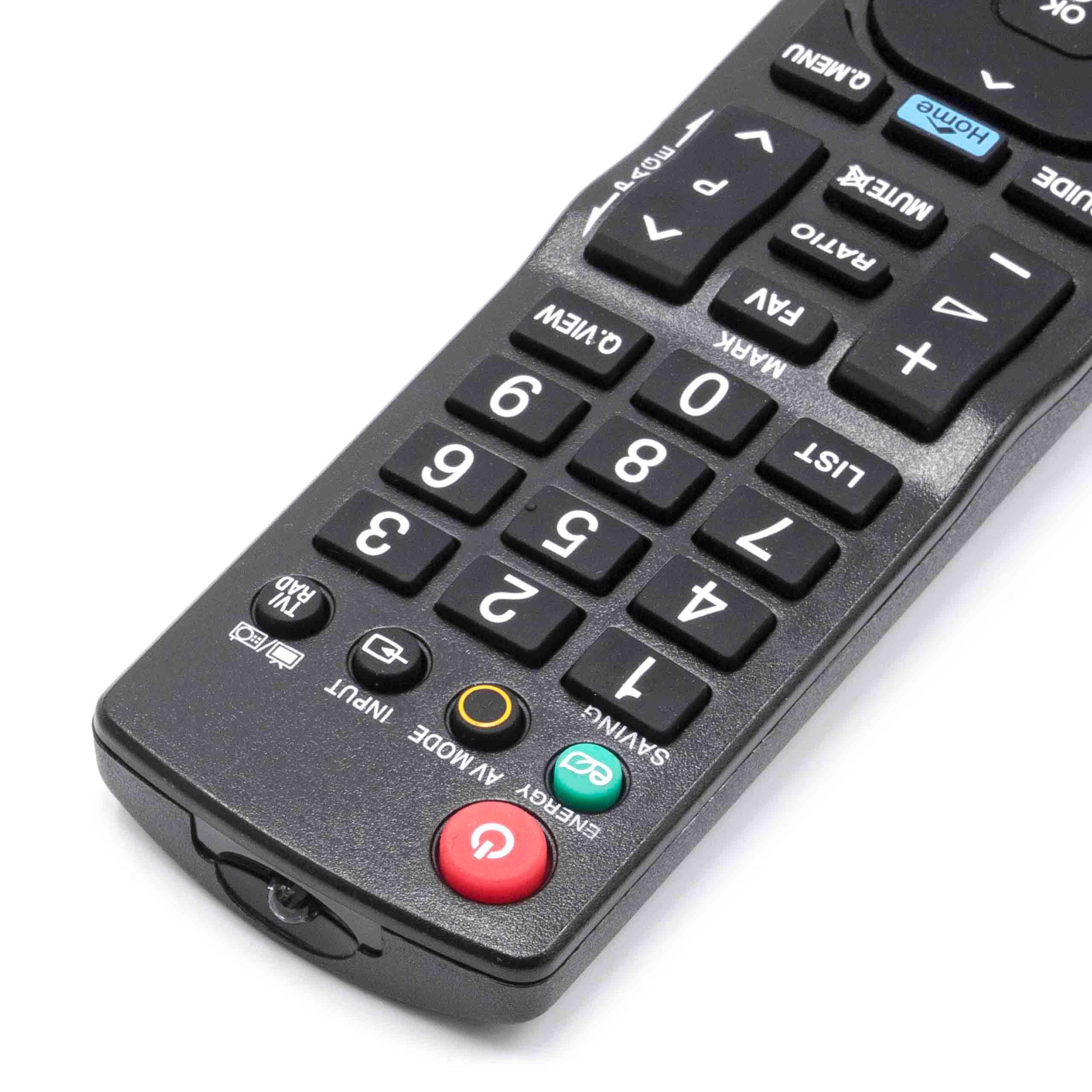 vhbw Fernbedienung (passend für LG 19LE5300, 19LS4, 19LV2500, 22LE3320, 22LE5300, 22LE5500, 22LK330, 22LK336 TV, Video Audio & Konsole)