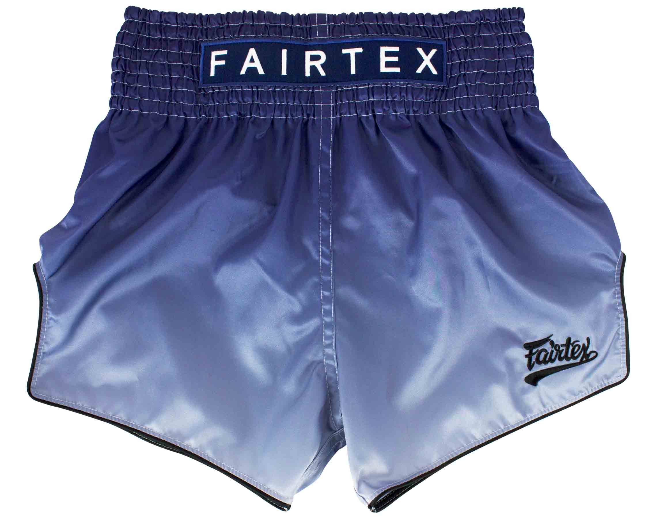 Fairtex Shorts Muay Thai Short Blue Fade Fairtex Muay Thai Shorts Blue Fade – Trainiere hart, sieg mit Style