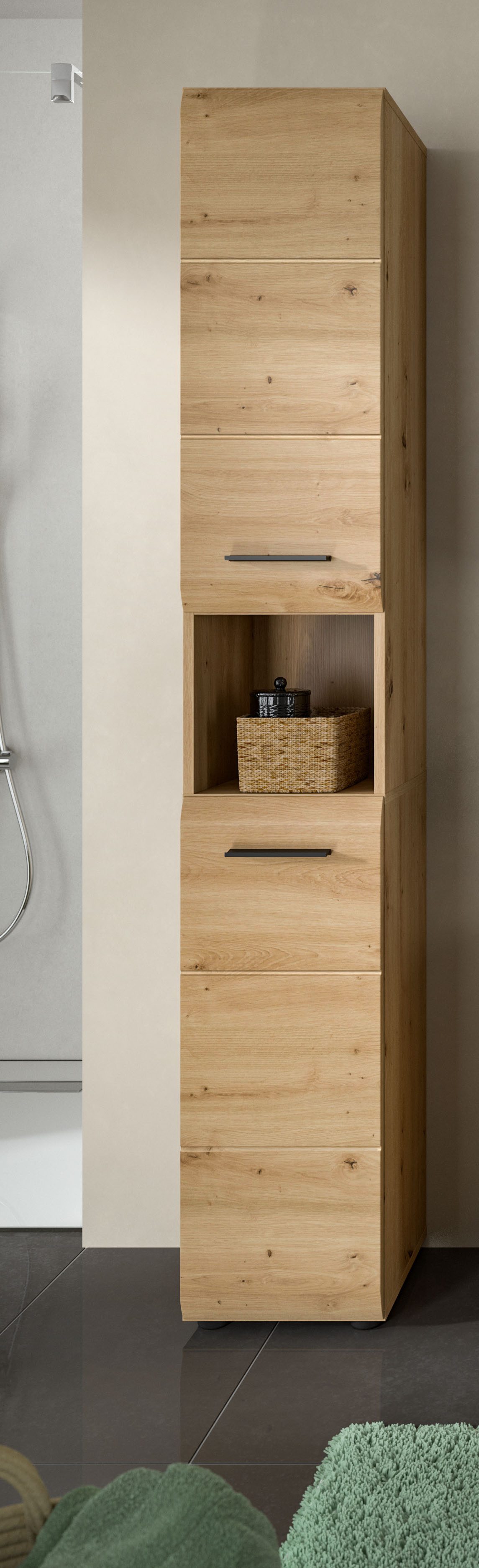 INOSIGN Stauraumschrank (1-St) Florenz, Badschrank hoch, günstig online kaufen