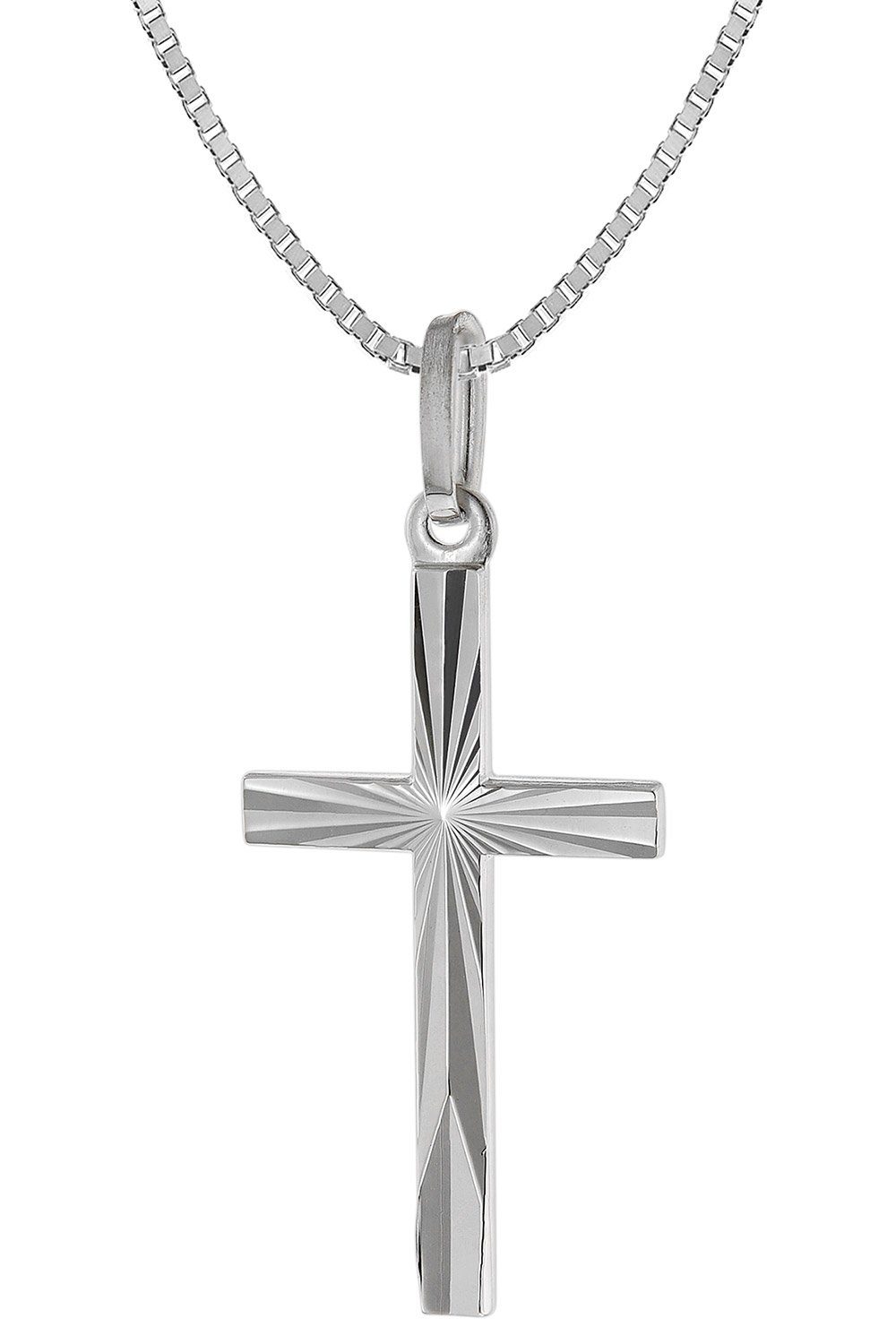 trendor Kette mit Anhänger Kreuz mit günstig online kaufen