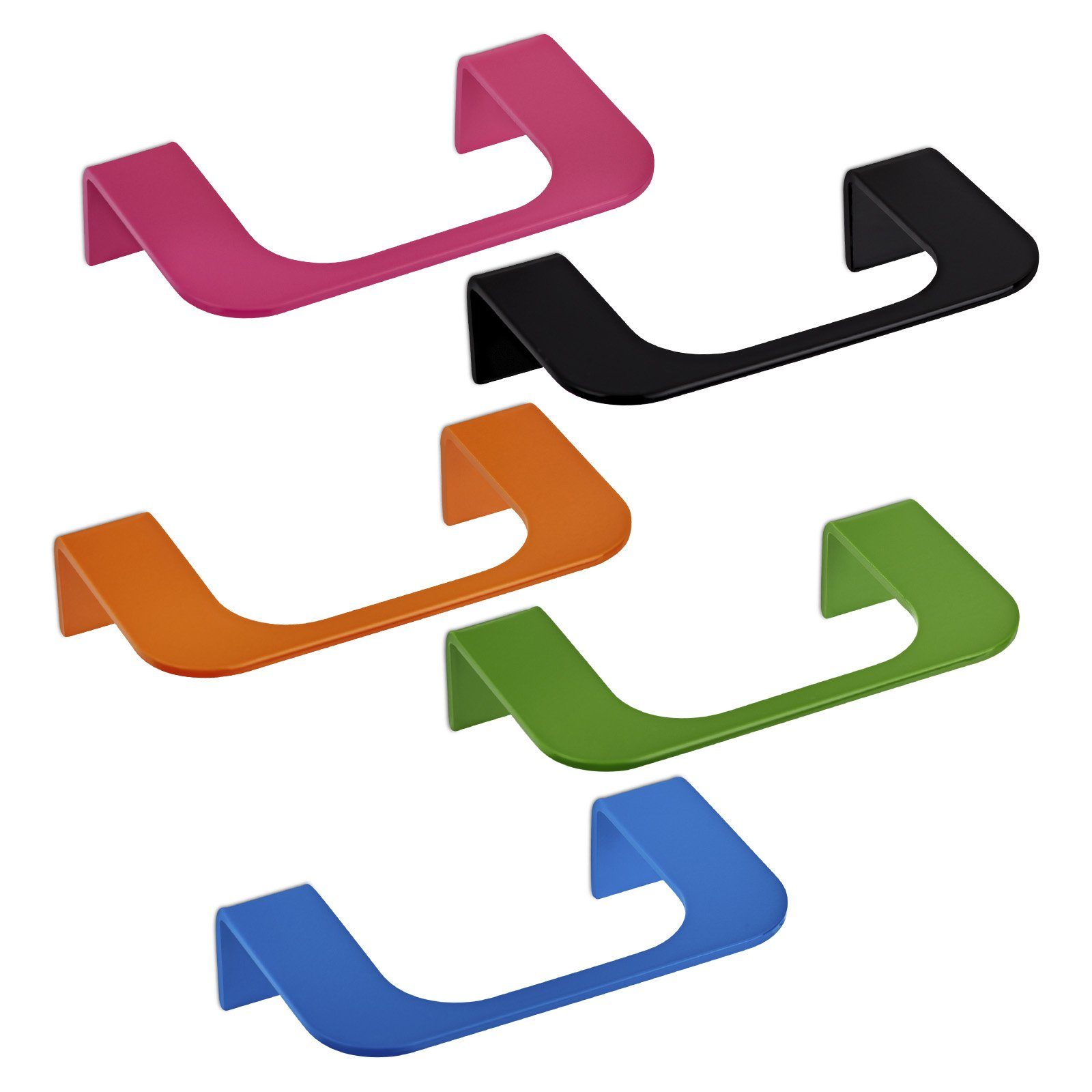 SO-TECH® Möbelgriff Kindermöbelgriff COCO BA 64 mm, Lochabstand 64 mm hellgrün - inkl. Schrauben