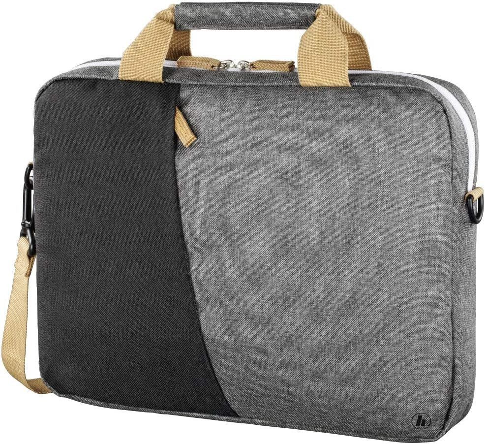 Hama Laptoptasche 34 cm, 13,3 Zoll gepolsterte Umhängetasche mit Tragegurt und Handgriff