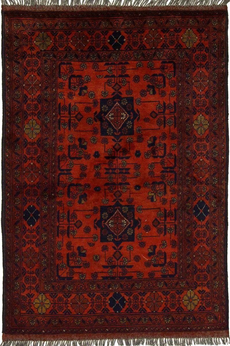 Orientteppich Khal Mohammadi 102x151 Handgeknüpfter Orientteppich, Nain Trading, rechteckig, Höhe: 6 mm | Kurzflor-Teppiche