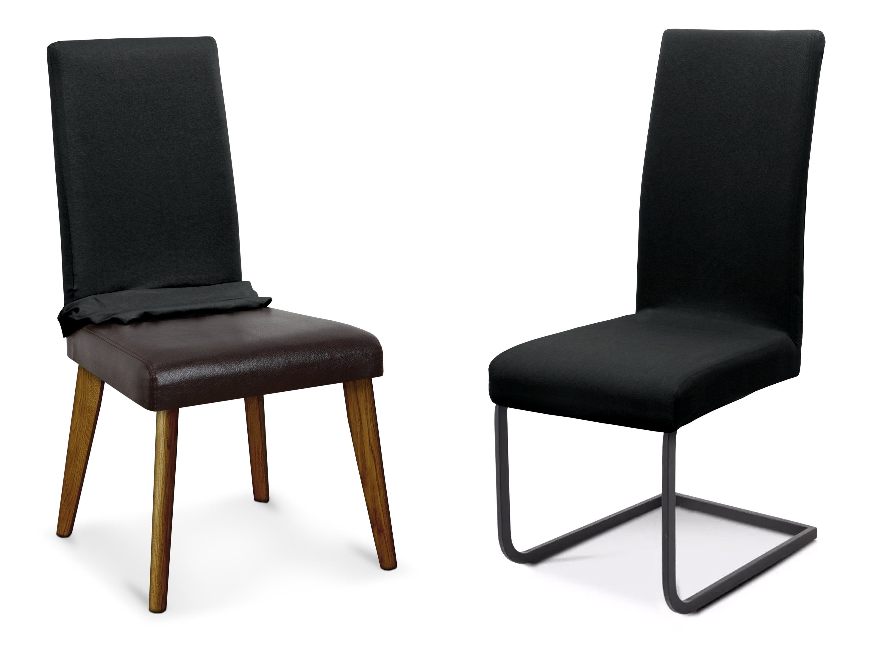 Beautex Stuhlhusse Jersey Чехлы на стулья Sets, elastische Stretch Husse Baumwolle Bi-Elastic