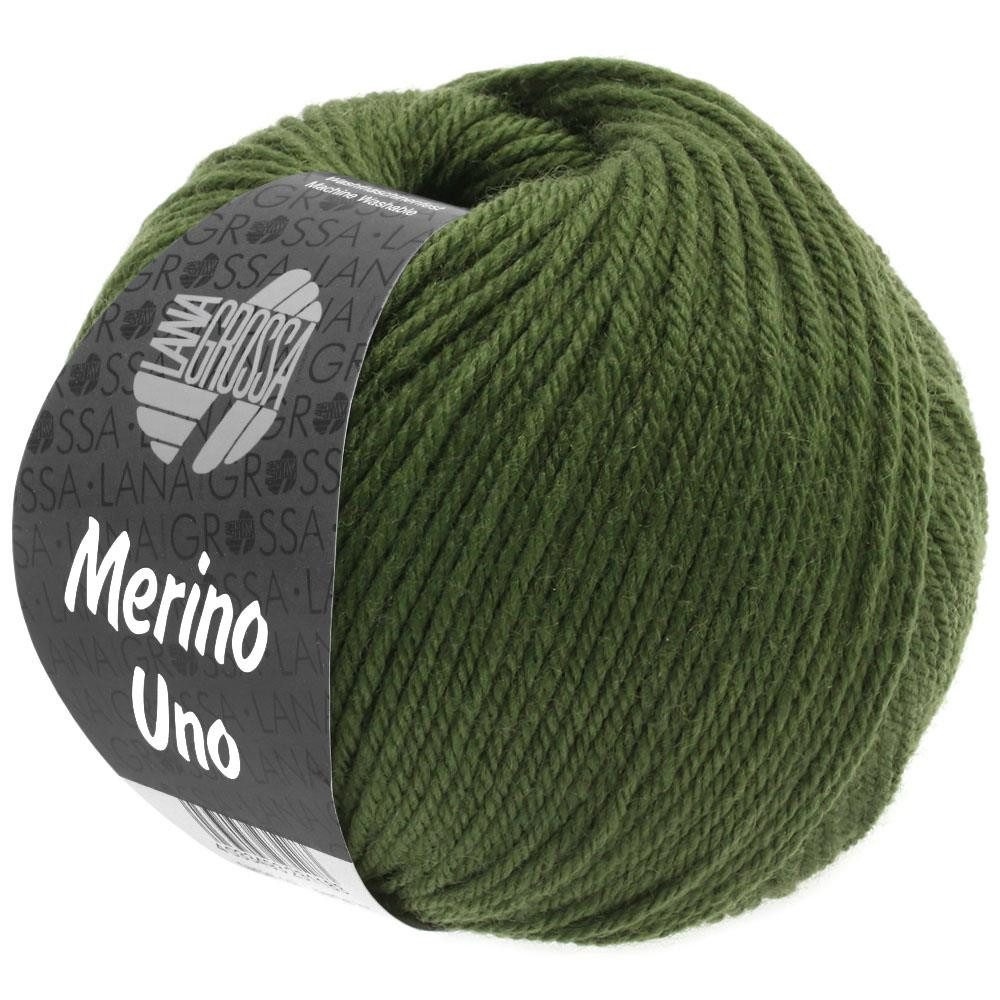 LANA GROSSA Merino Uno Häkelwolle, 125 m