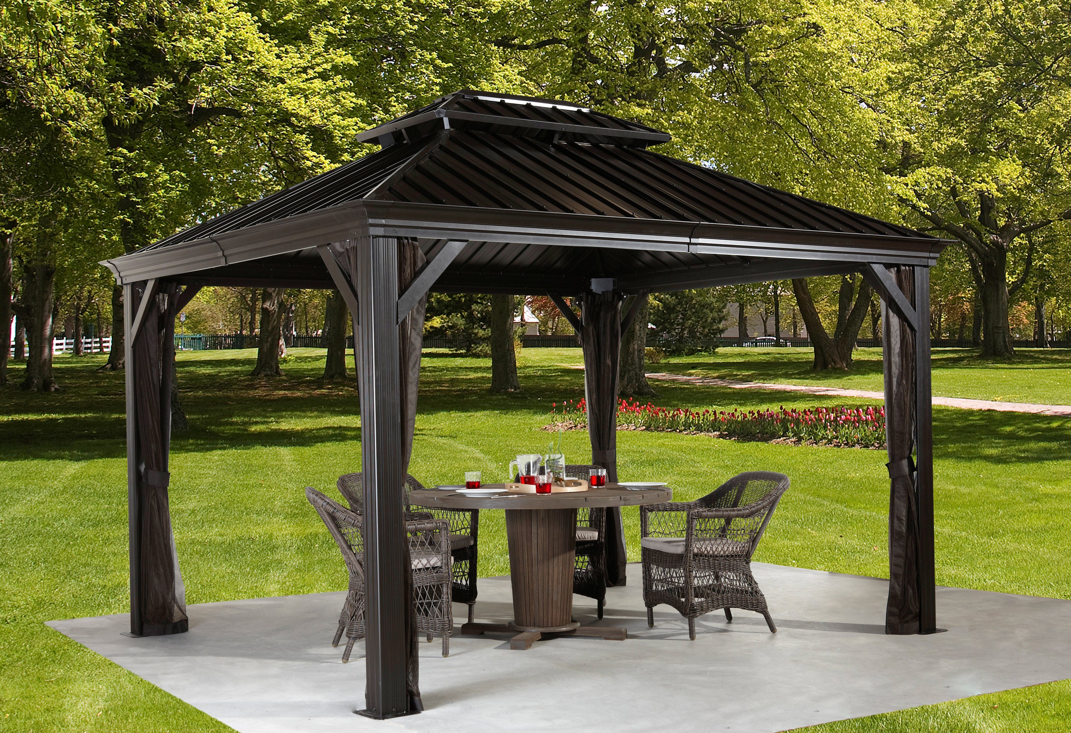 Sojag Pavillon Messina 10x12, BxT: 298x363 cm