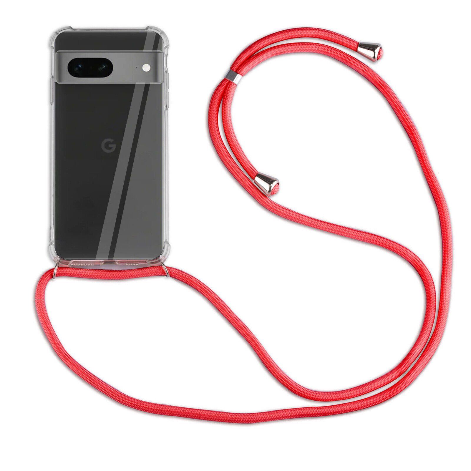 betterfon Handykette für Google Pixel 7 / 8 / 9 Serie Handyhülle mit Band & Kordel Bumper, Premium-Panzerung – stoßfest, kratzresistent & passgenau