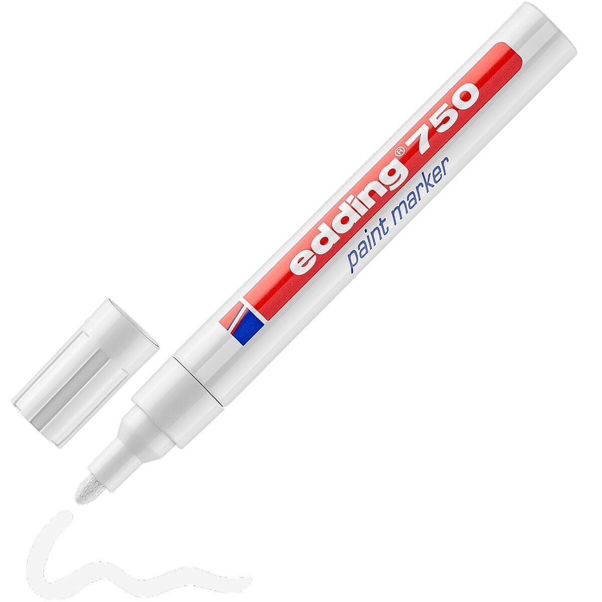 edding Lackmarker 750, (1-tlg), Strichstärke 2-4 mm, wasserfest