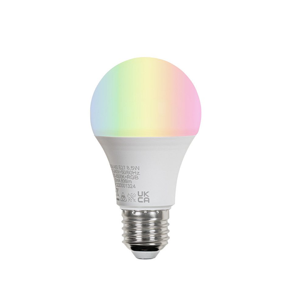 Qazqa Stehlampe Arc, LED wechselbar, E27, günstig online kaufen