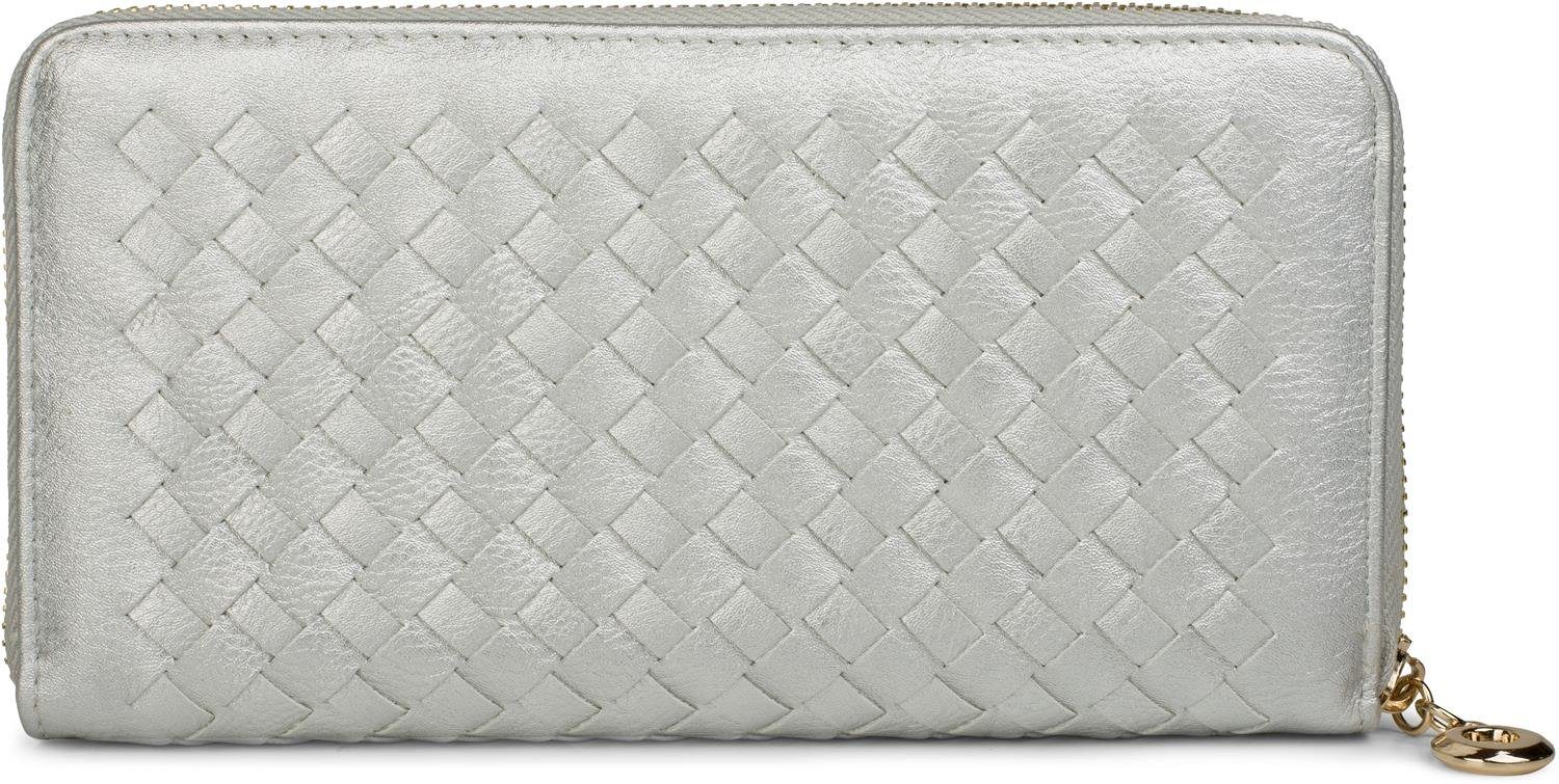styleBREAKER Geldbörse Geldbörse in Flechtoptik (1-tlg) günstig online kaufen