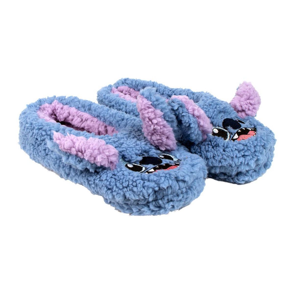 Cerda Disney Stitch Pantoffeln – Kuschelige Hausschuhe, Freizeit, Homewear Pantoffel