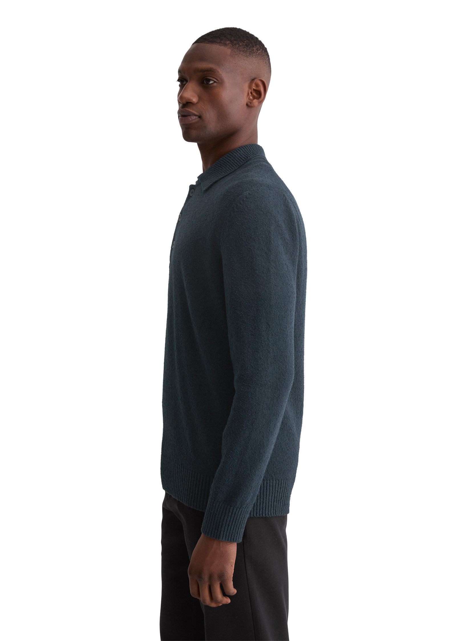 Marc O'Polo Strickpullover aus Bio-Baumwoll-Bouclé günstig online kaufen