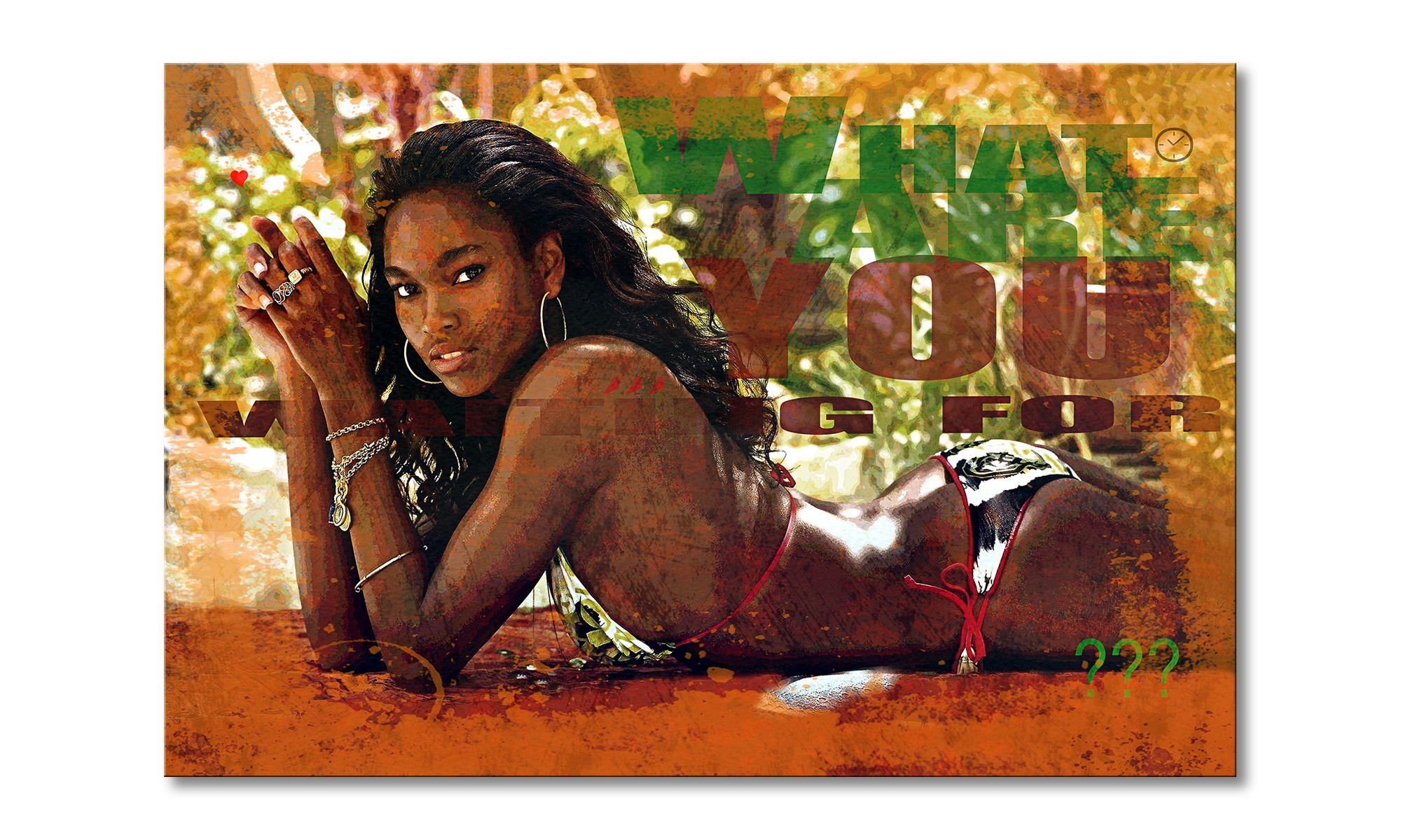 Leinwandbild African Beauty
