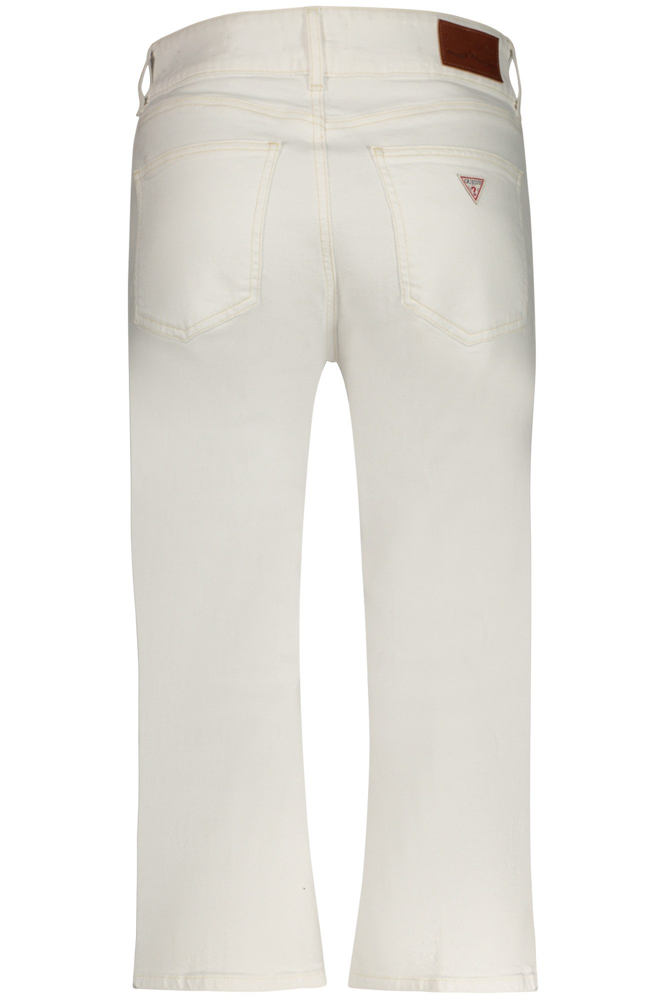 GUESS JEANS 5-Pocket-Jeans Elegante Damen Caprihose Weiß – Hochgeschnittene günstig online kaufen