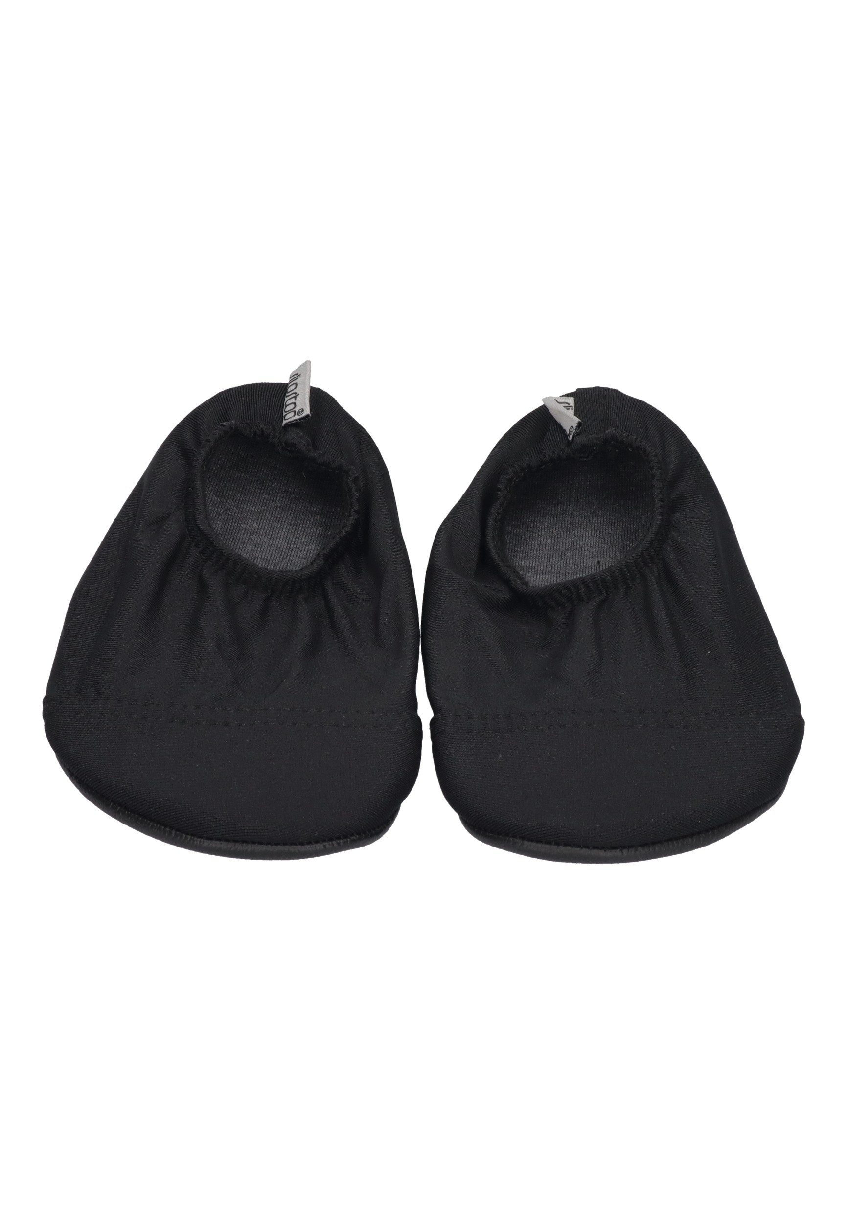 Slipstop Black Junior Badeschuh Schwarz