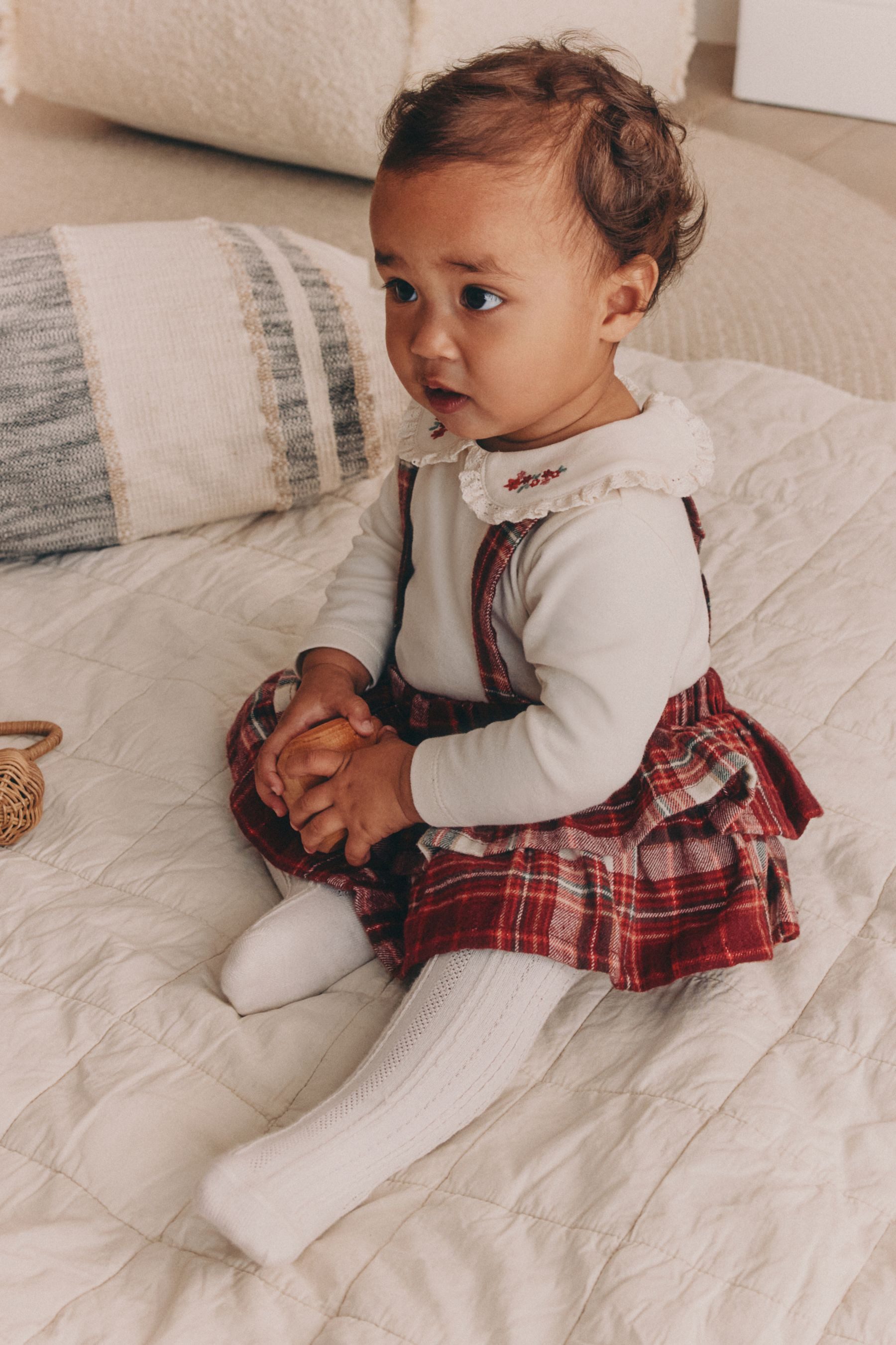 Next Strampler 3er Baby Set: Bodysuit, Ballonrock, Strumpfhose (3-tlg)