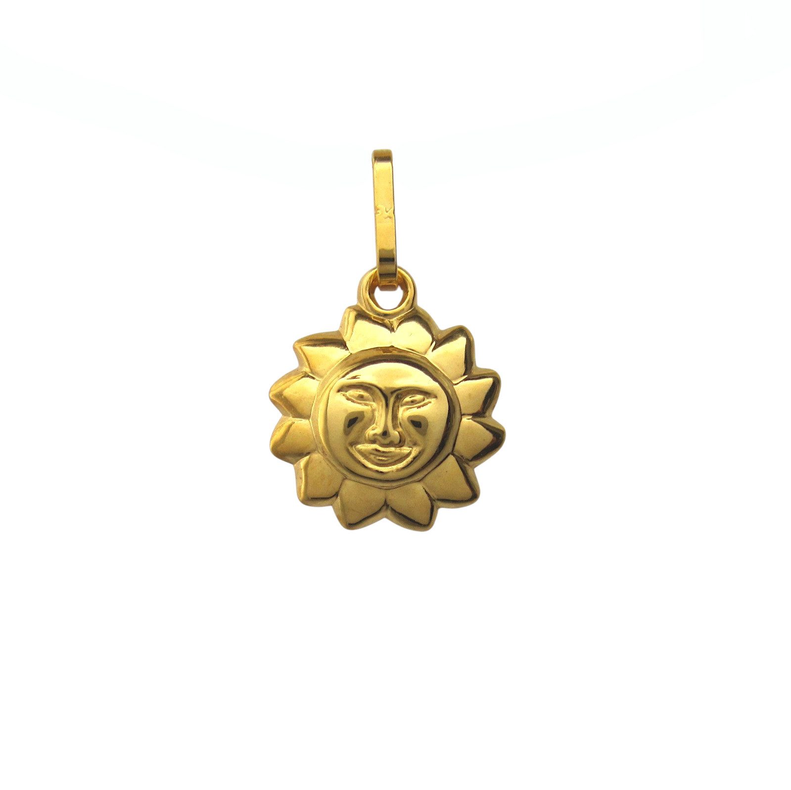 NICEANDnoble Kettenanhänger 585er Gelbgold Anhänger Sonne günstig online kaufen