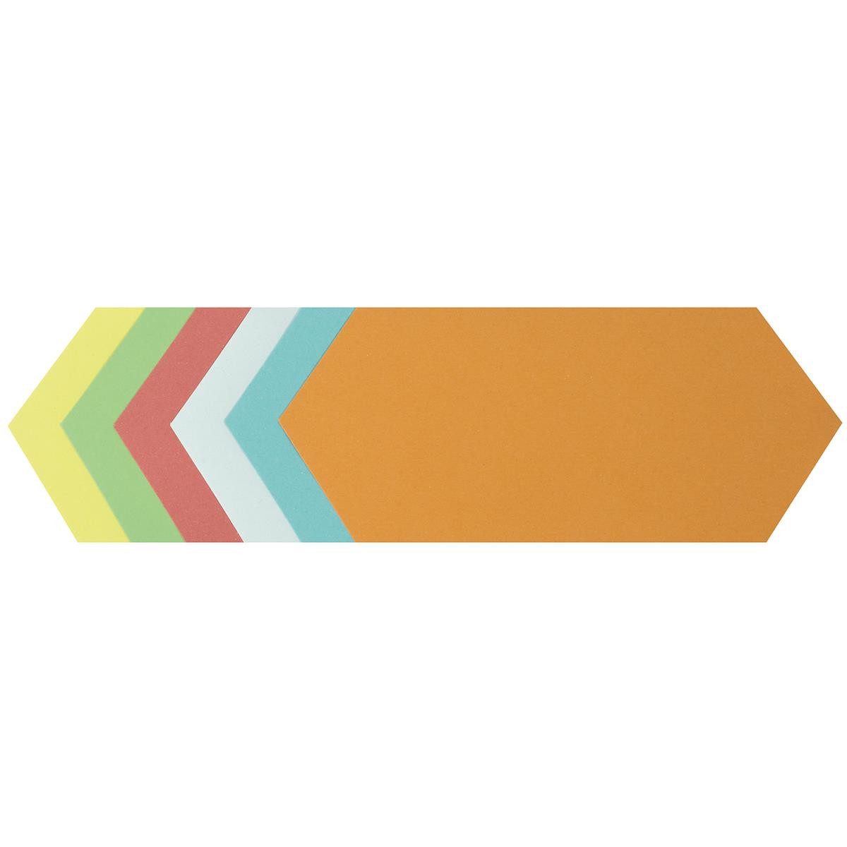 Soennecken Moderationskoffer Soennecken Moderationskarte Rhombus 4881 95x205cm sort. 250 St./Pack.
