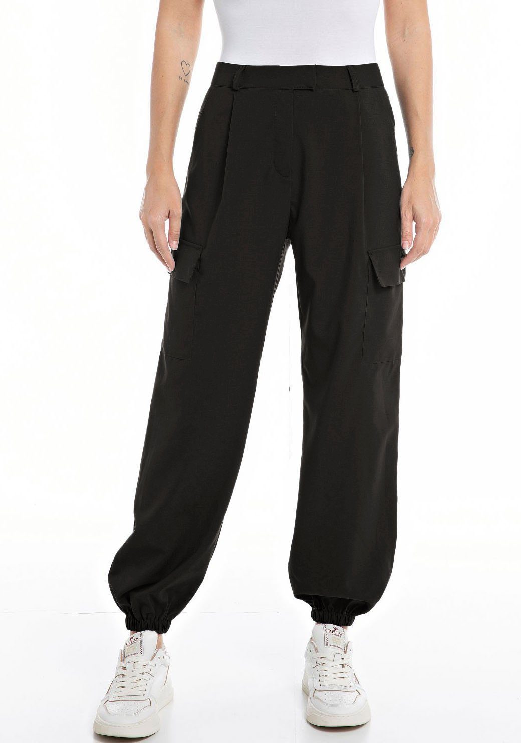 Replay Cargohose black | Cargohosen