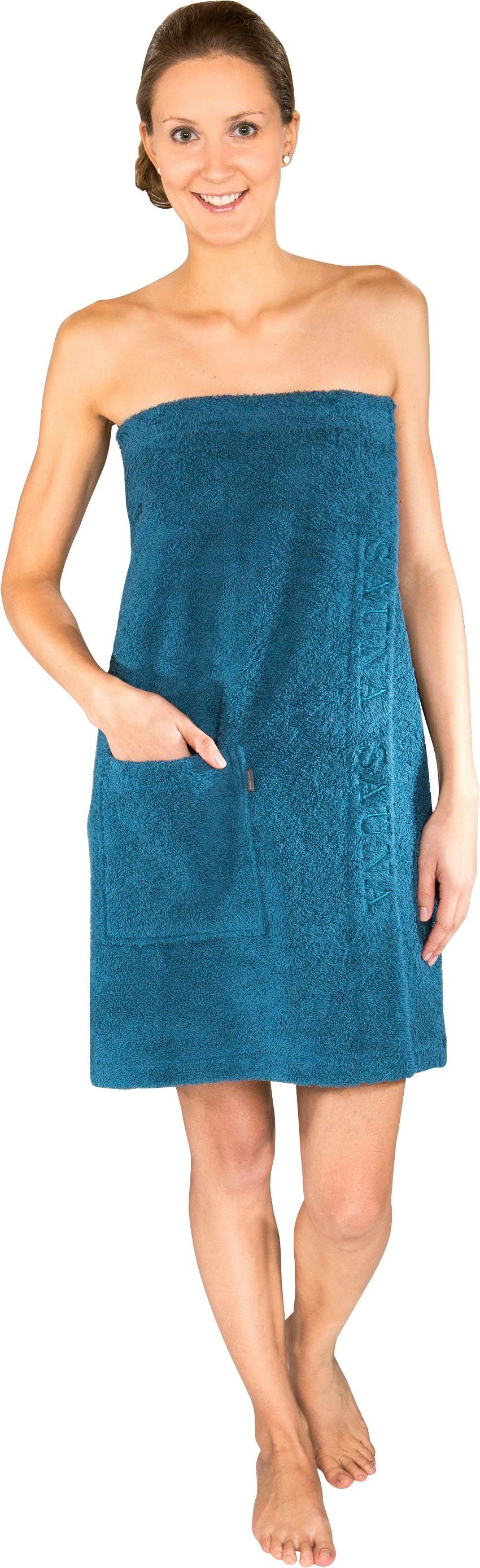 Kilt »9534«, Wewo fashion, Saunakilt für Damen, mit Stickerei Sauna online  kaufen | OTTO