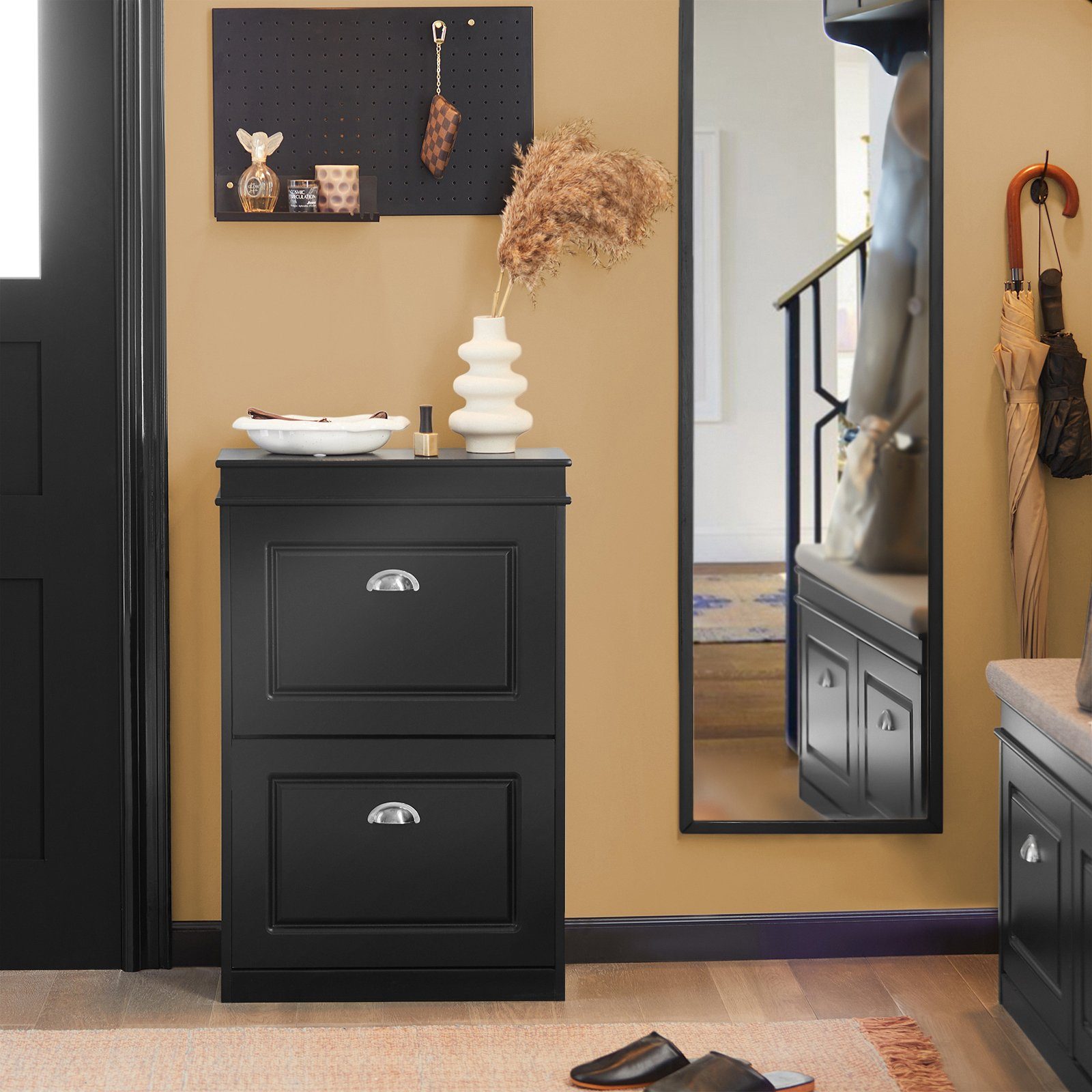 SoBuy Schuhschrank FSR78/FSR79/FSR94, Schuhkipper, Schuhregal, Schuhbank, m günstig online kaufen