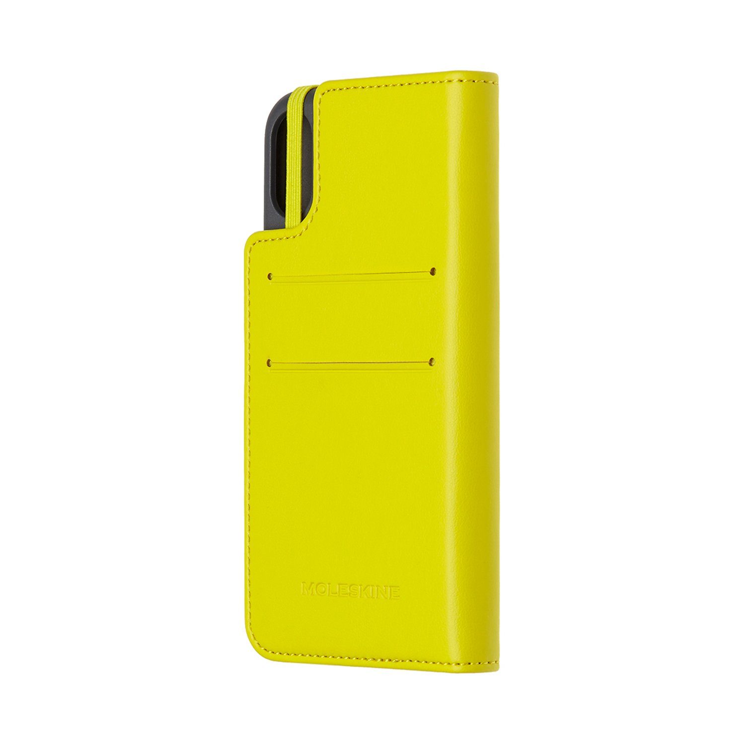 Etui – Gelb Notizbuchstil Klassisches X für iPhone® Notizbuch, MOLESKINE im