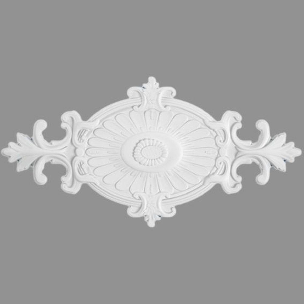 PROVISTON Wanddekoobjekt Stuckrosette, Polystyrol, Durchmesser 590 günstig online kaufen