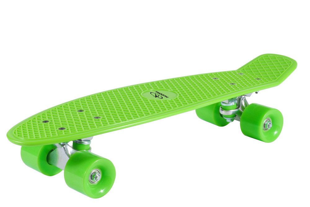 Hudora Skateboard Skateboard Retro lemon green 57x15cm