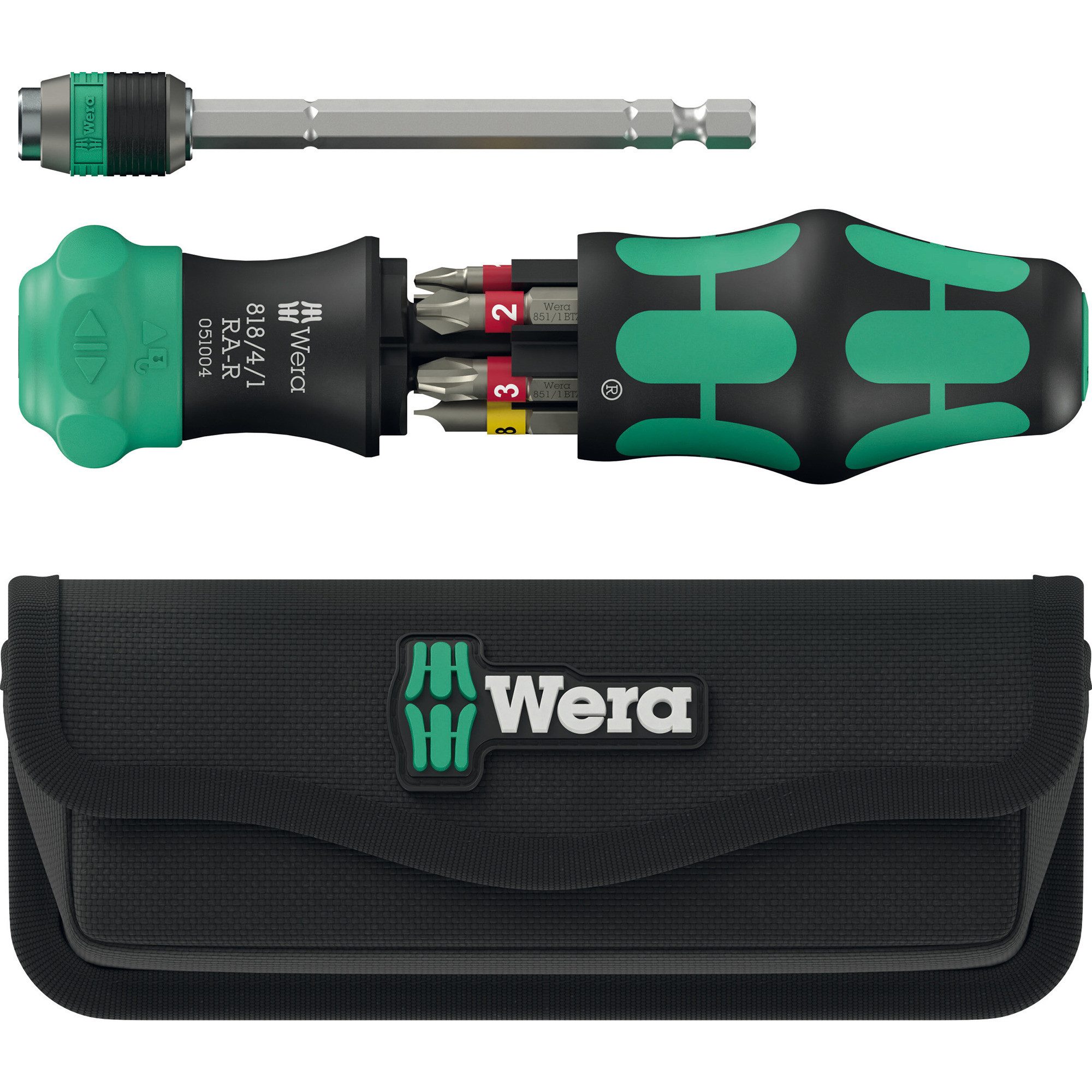 Wera Отвертки Wera Kraftform Kompakt 25 RA-R mit Tasche