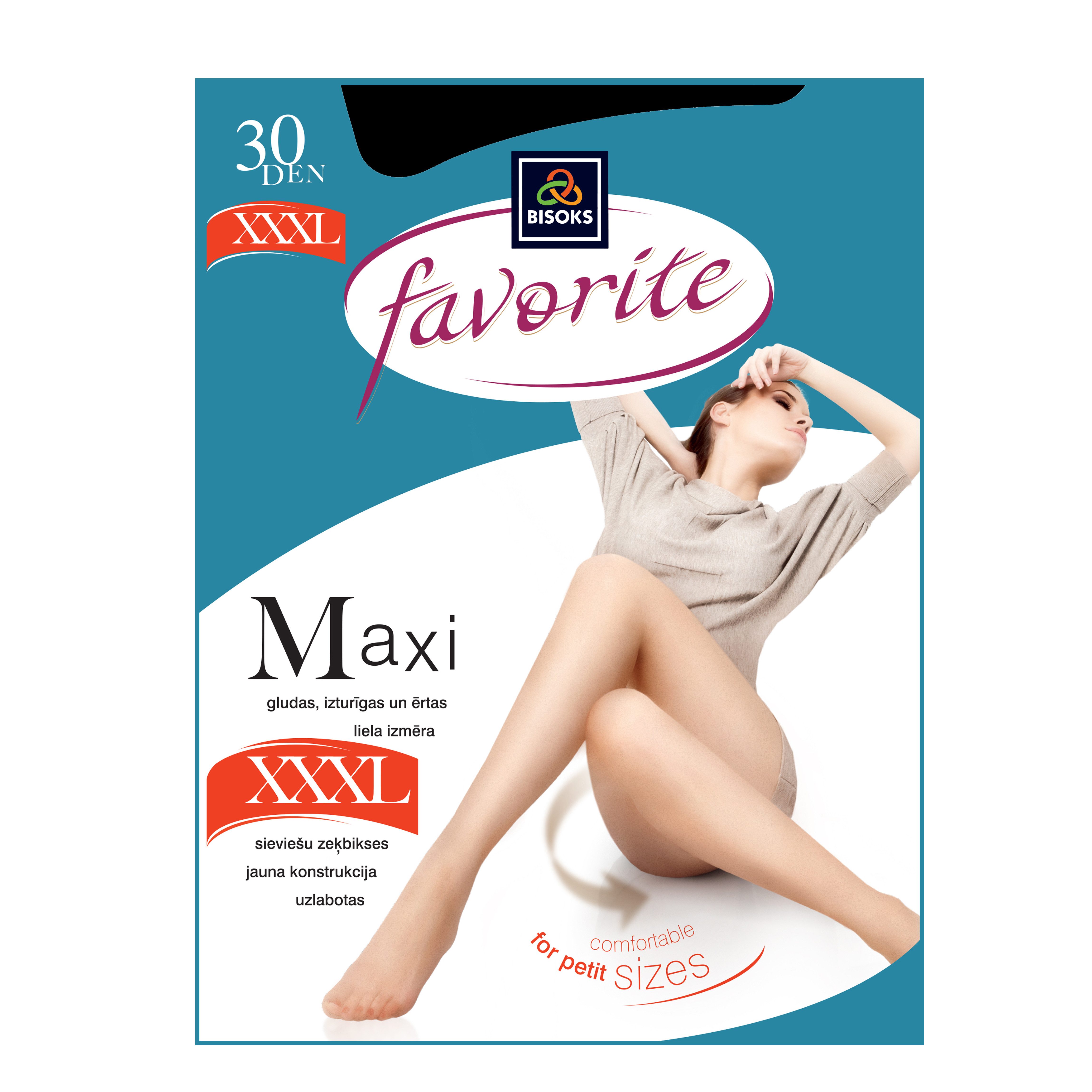 Feinstrumpfhose MAXI 30 DEN