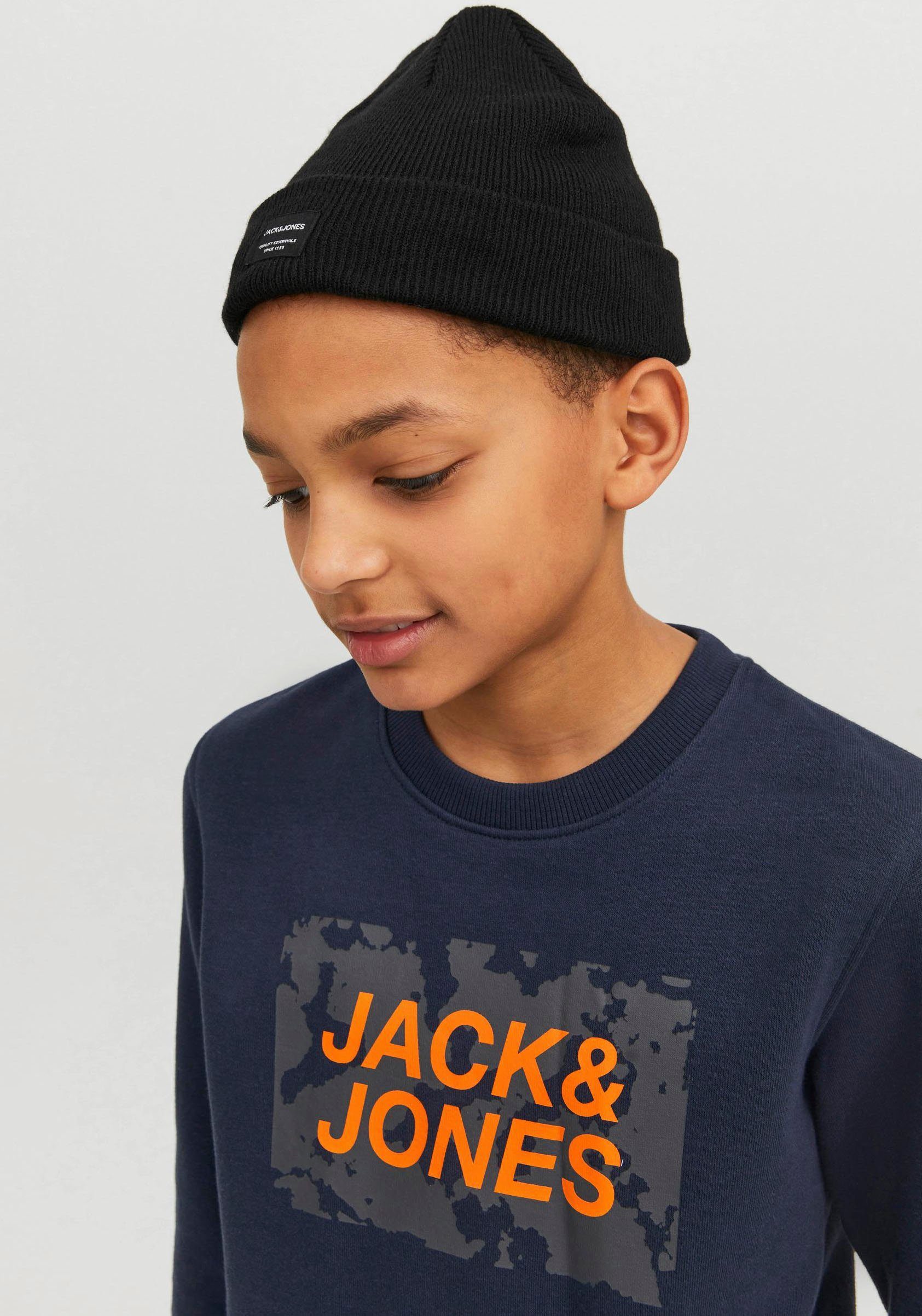 Jack & JACDNA Jones Black Beanie SN BEANIE Junior JNR