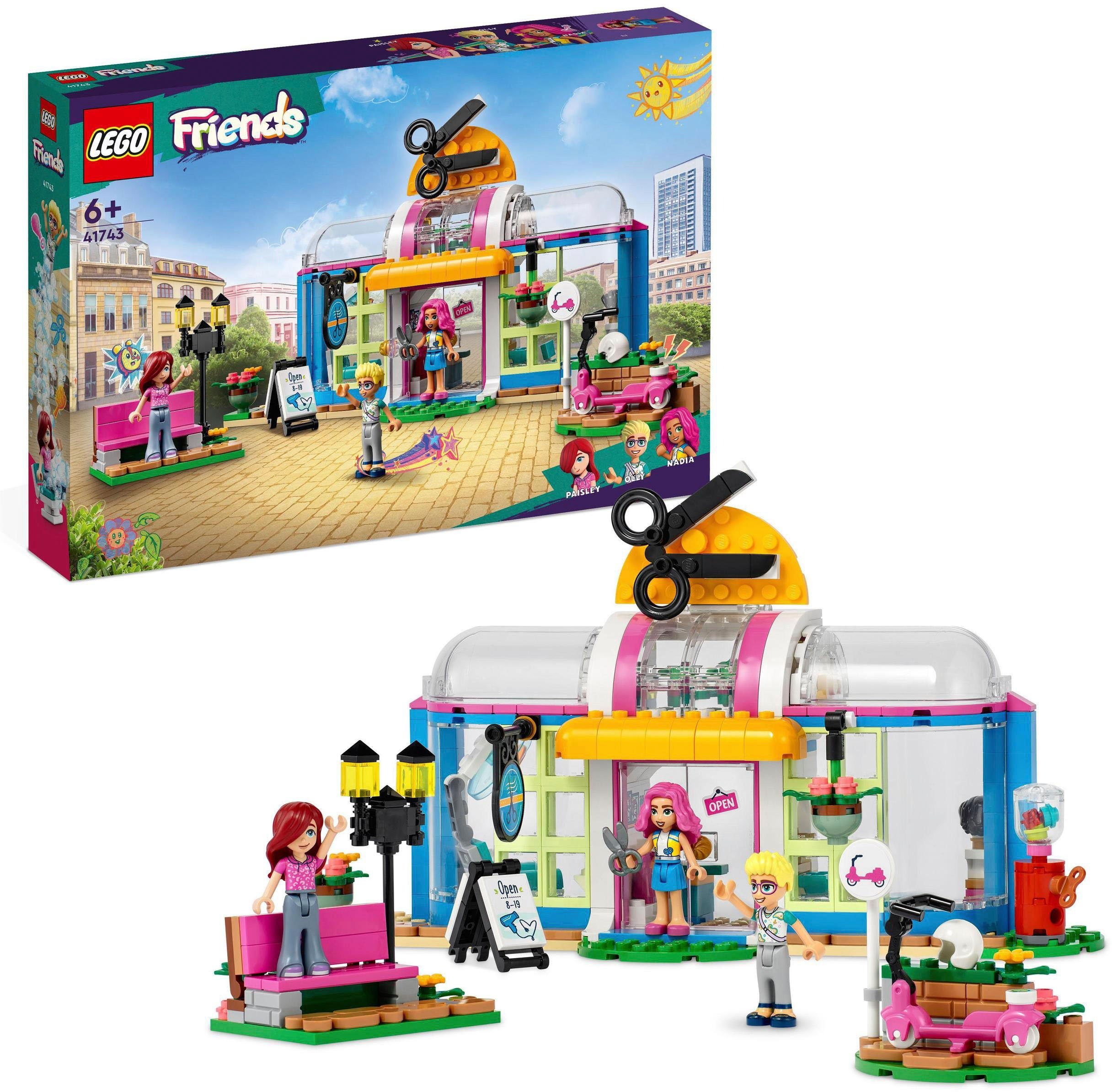 Friseursalon (41743), LEGO® Friends Konstruktionsspielsteine