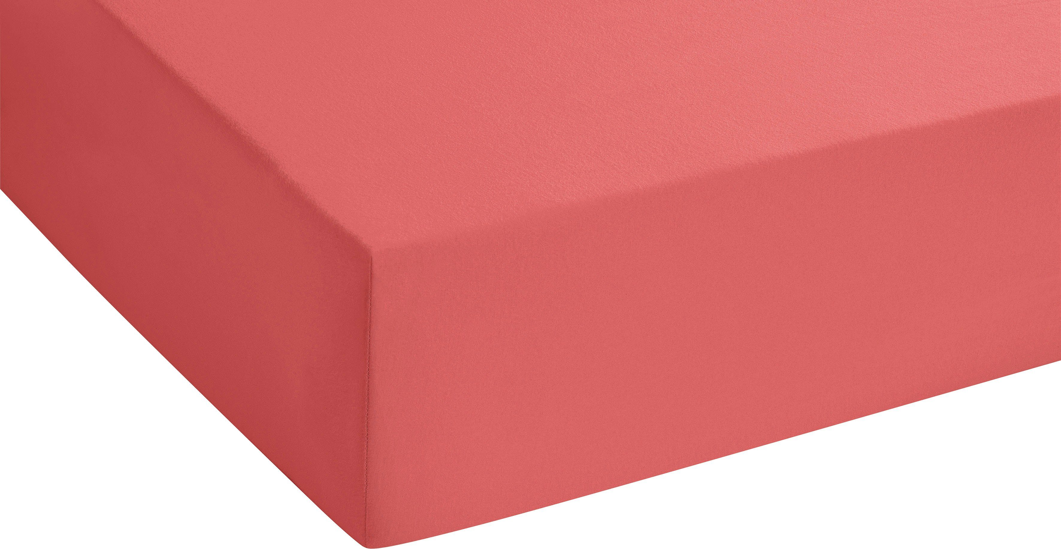 Biberna Spannbettlaken "GOTS Biber in Gr. 90x200, 140x200 oder 180x200 cm" günstig online kaufen