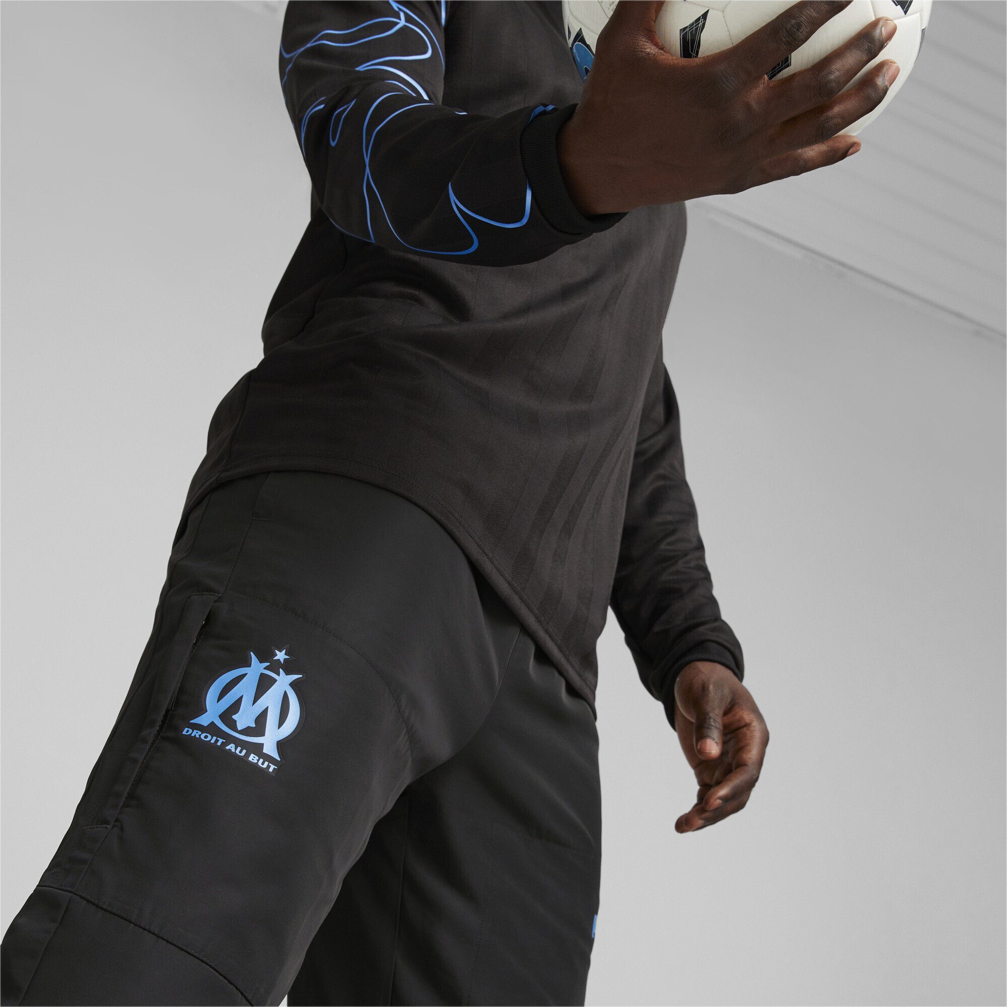 Olympique FtblStatement Herren Sporthose Marseille PUMA Trainingshose de