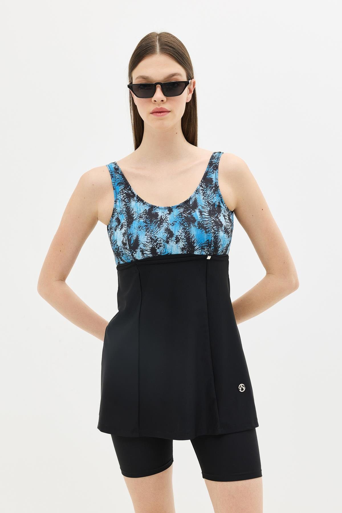 C&CITY Badeanzug Dehnbare Kleid Badeanzug günstig online kaufen