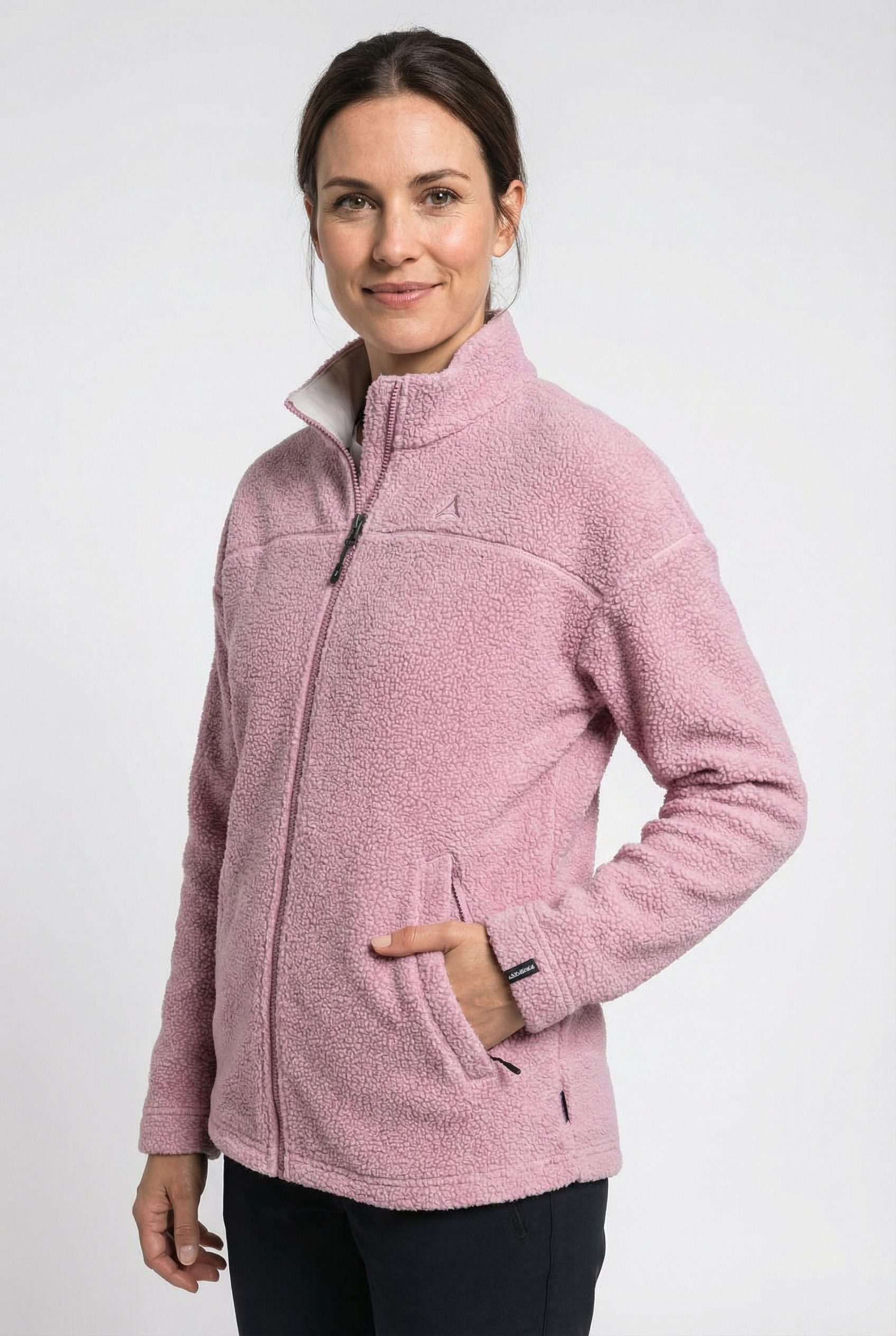 Schöffel Fleecejacke CIRC Fleece Jk Style Purga WMS sportlicher Stil, für Trekking, Wandern und Laufen, lockere Passform