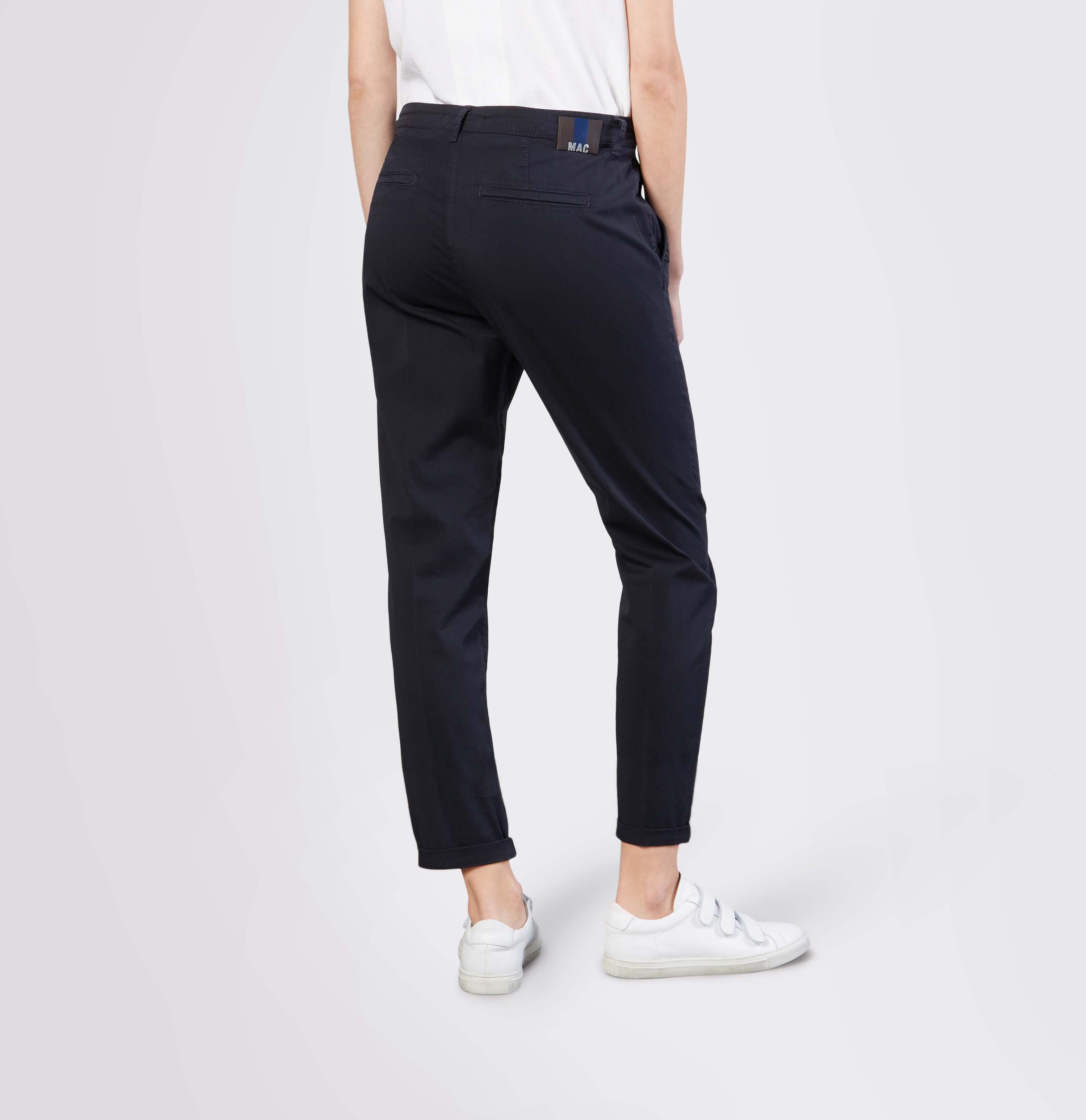 MAC Chinohose CHINO turn up mit dezentem Glanz, elegant und sportiv zugleic günstig online kaufen