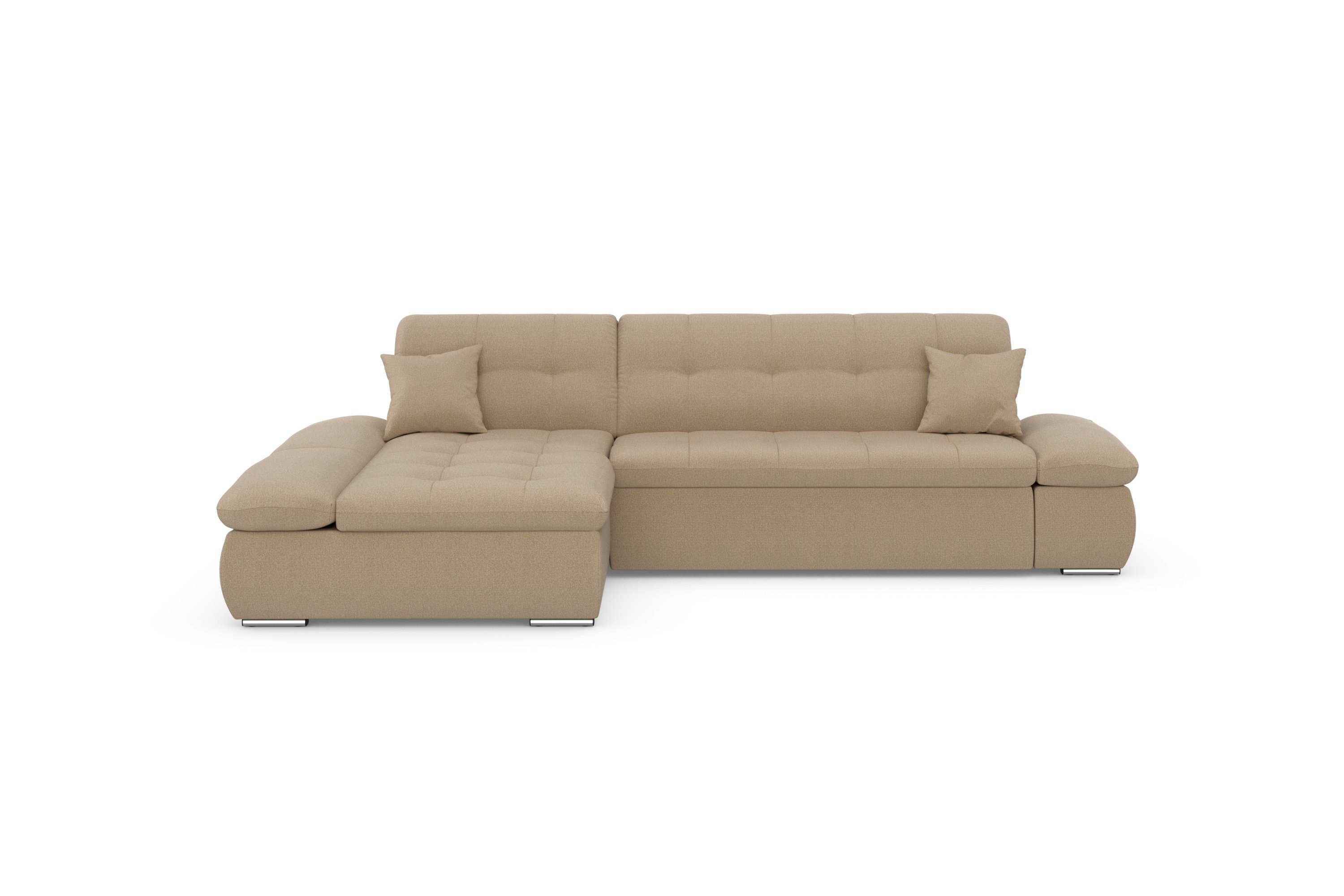 DOMO collection Ecksofa Moric, L-Form, XXL-Sofa günstig online kaufen