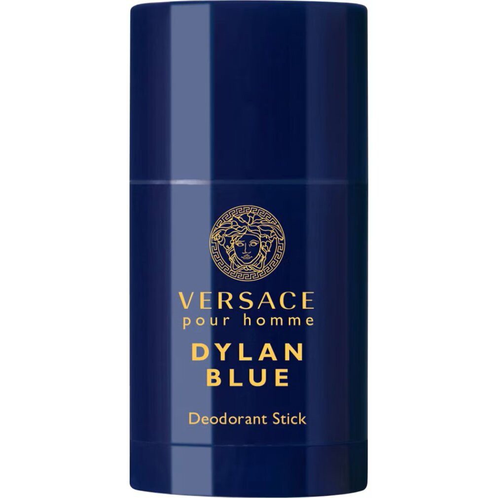 Versace Deo-Roller Pour Homme Dylan Blue Deodorant Stick 75ml für Männer