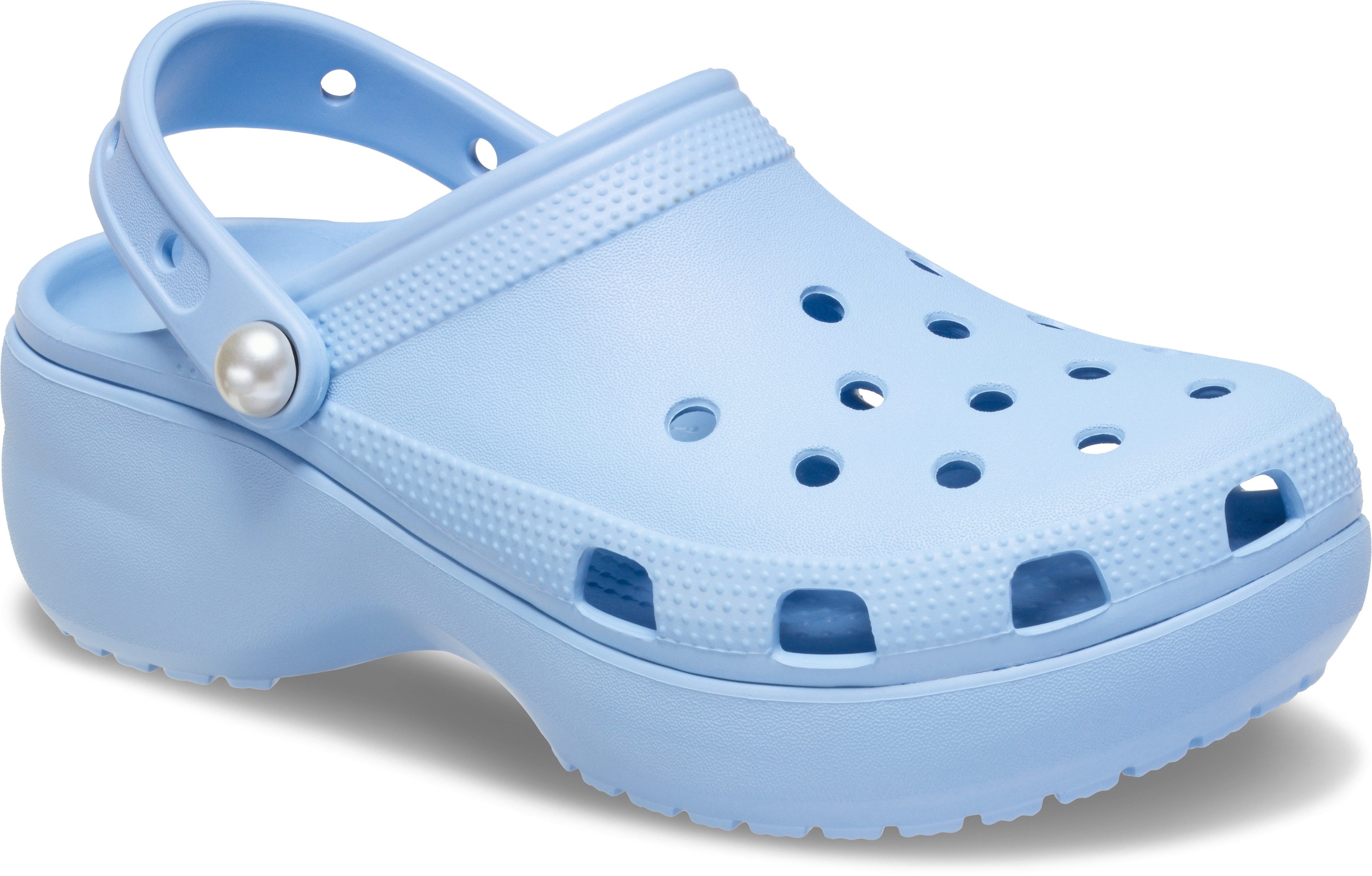 Crocs Classic Platform Pearl Clog Clog, Plateaschuh, Sandale mit Zierperlen günstig online kaufen