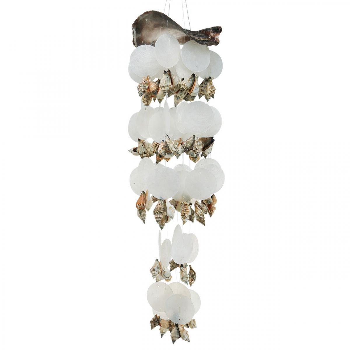Viana Bastelnaturmaterial Capiz Windspiel Hängedeko Muscheln günstig online kaufen