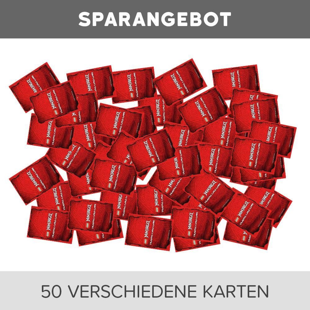 LEGO® Sammelkarte LEGO Ninjago Serie 7 Trading Cards 50 verschiedene, zufällige Karten