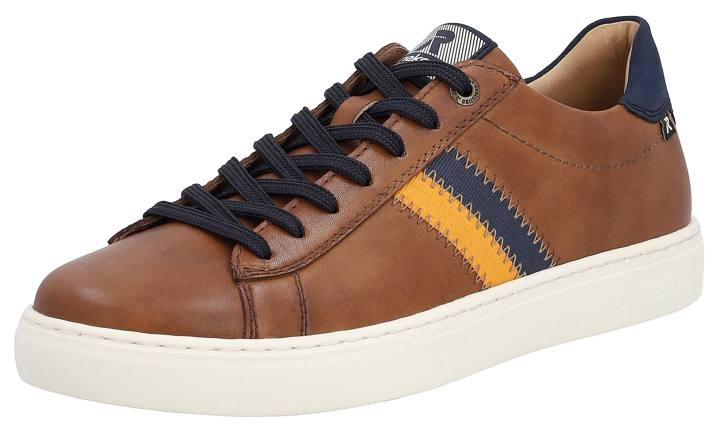 RIEKER Sport Sneaker mit Leder-Innenfutter, Freizeitschuh, günstig online kaufen