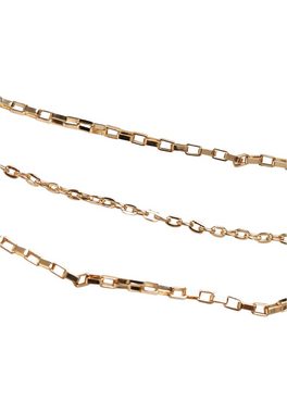 URBAN CLASSICS Edelstahlkette Urban Classics Unisex Layering Amulet Necklace