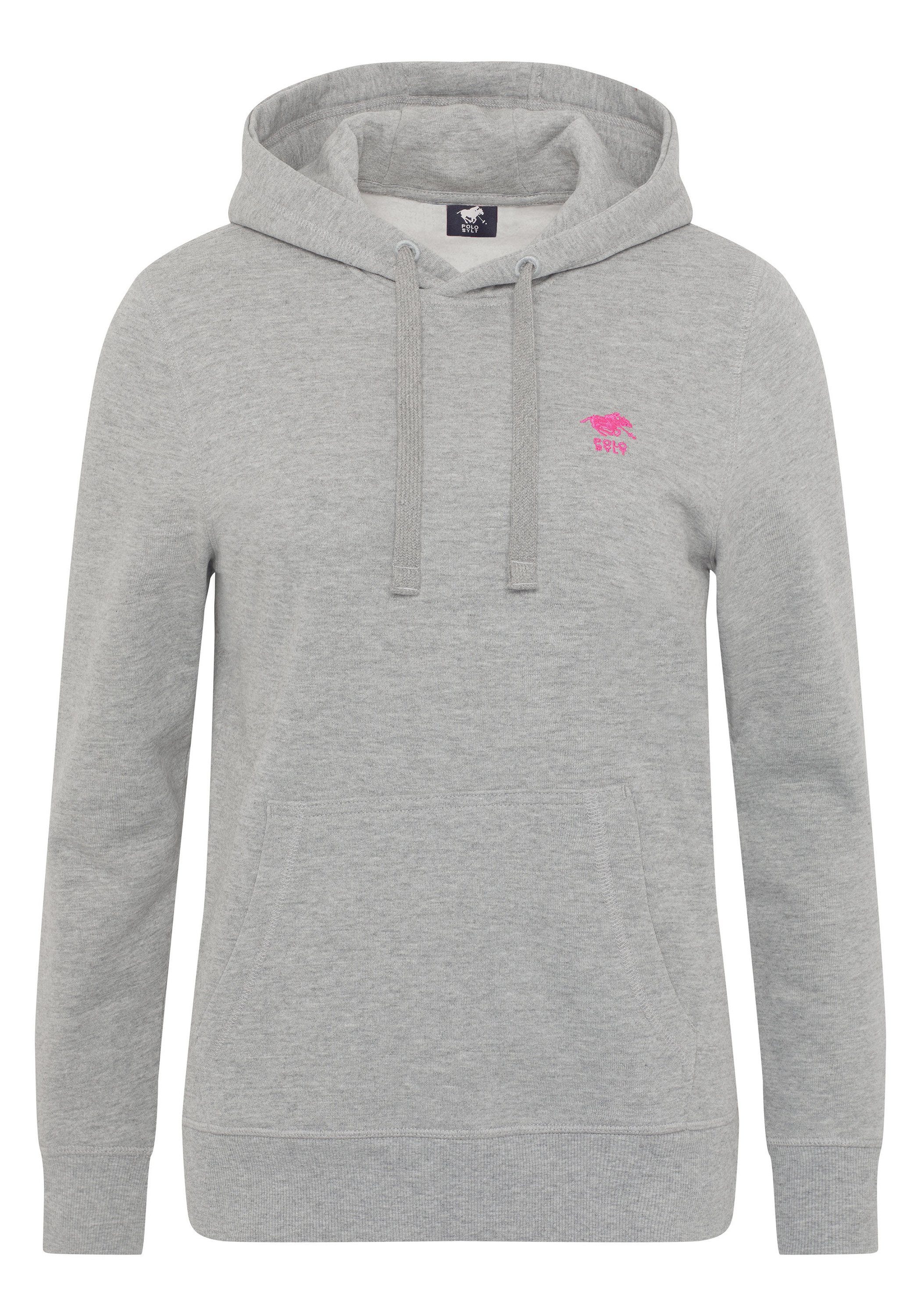 Polo Sylt Kapuzensweatshirt mit Logo-Stickerei günstig online kaufen